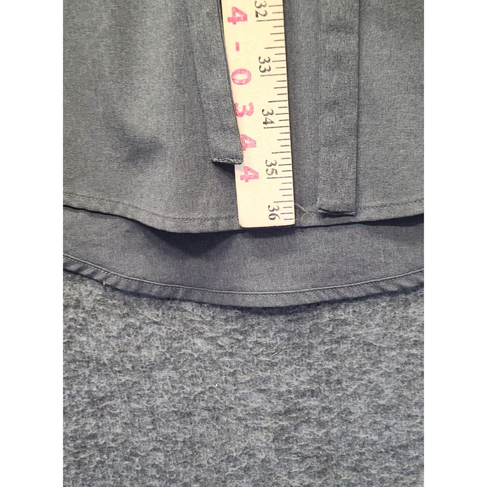 Eddie Bauer Eddie Bauer Travex Shirt Dress Womens S Belted Pockets Lightweight Short Sleeveless? No sleeves? Actually Sleeveless. Gray Polyster Blend Shirt Dress Size S / US 4 / IT 40 - 4 Thumbnail