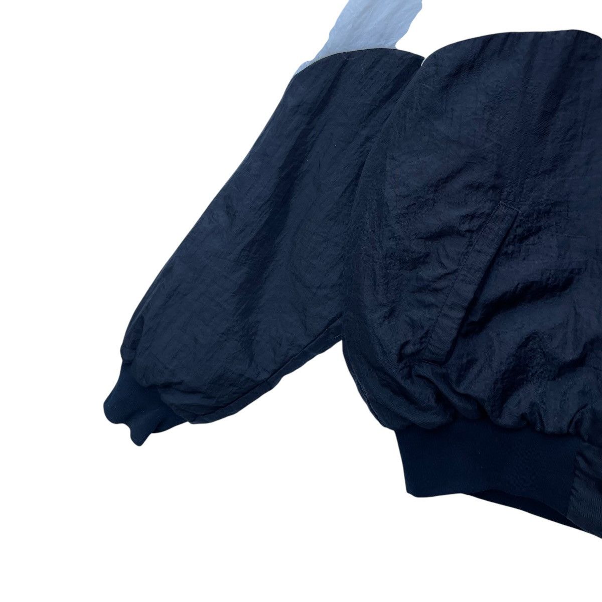 NHL × Rennoc 💥Vintage Renoc Bomber Asymmetrical Hooded Hockey Jacket Size US XL / EU 56 / 4 - 5 Thumbnail
