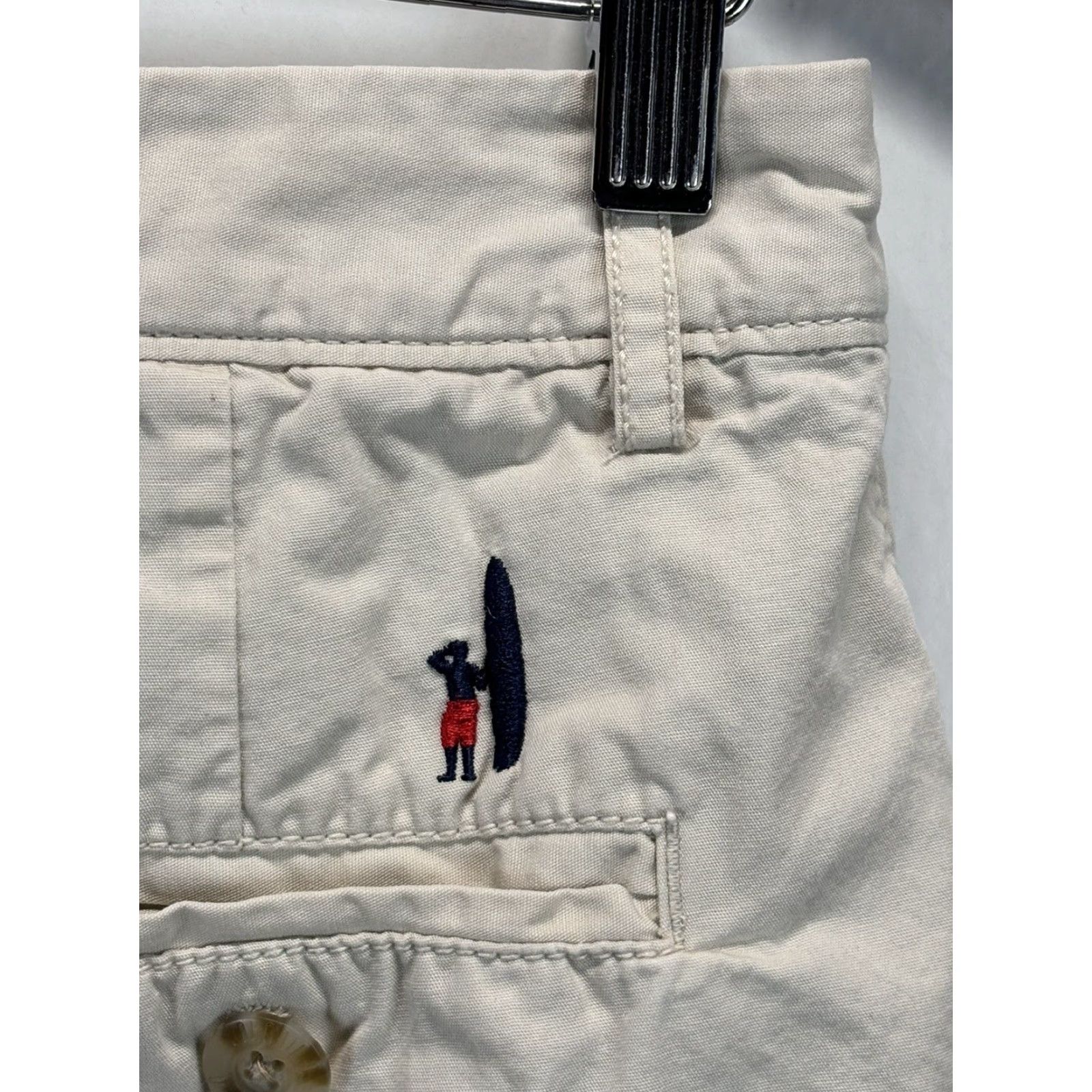 johnnie-O johnnie-O Shorts Men Sz 30 Beige Cotton Chino Golf Bermuda Mens Size US 30 / EU 46 - 3 Thumbnail