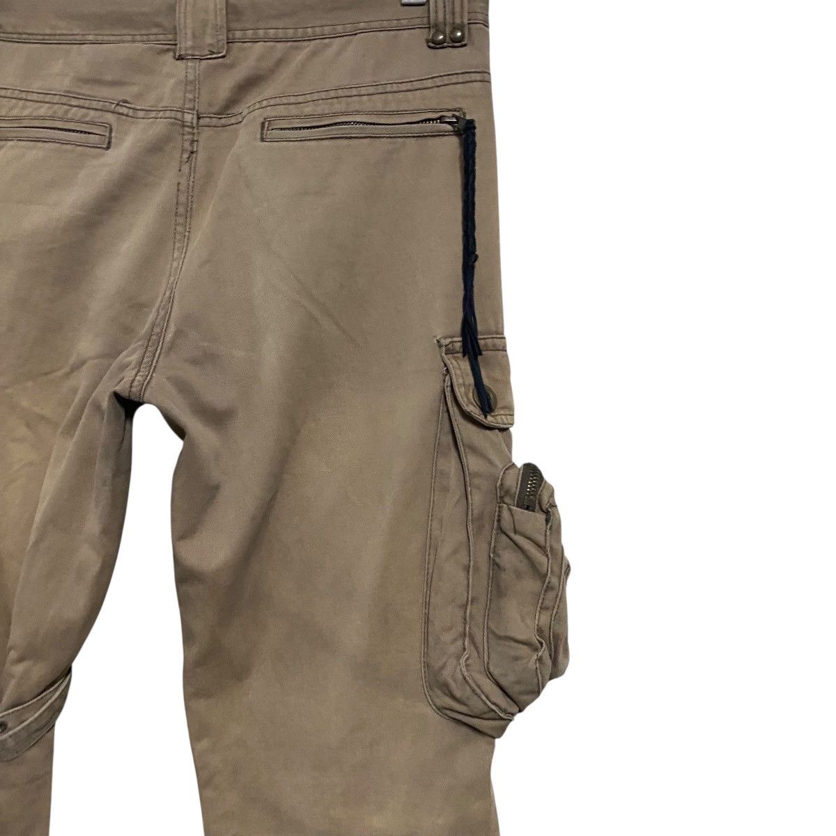 Japanese Brand IN THE ATTIC Sunfaded Holster Cargo Pants Flare Patches Size US 30 / EU 46 - 12 Thumbnail