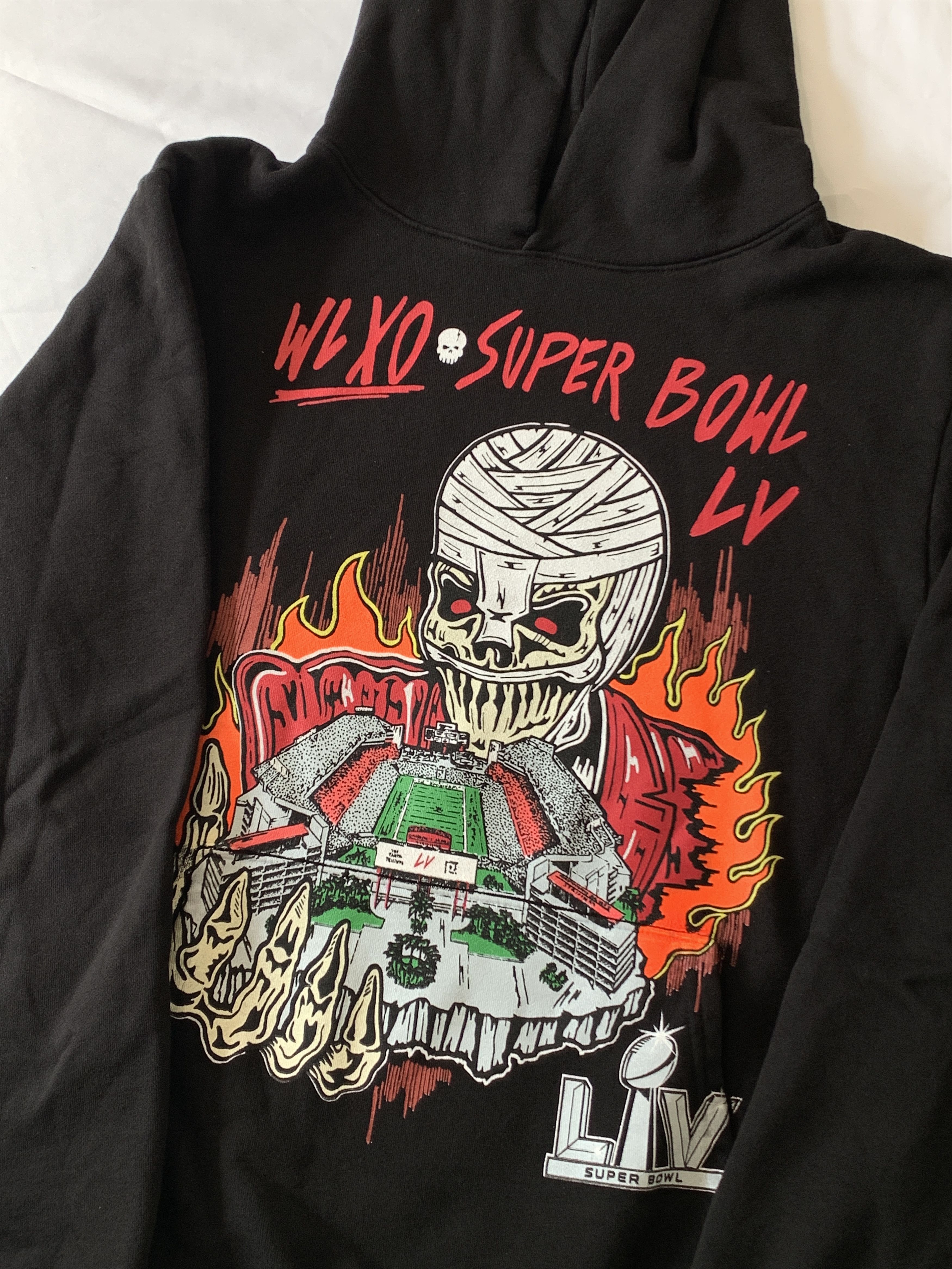 The Weeknd The Weeknd x Warren Lotas XO Super Bowl LV Hoodie Size US XL / EU 56 / 4 - 2 Thumbnail