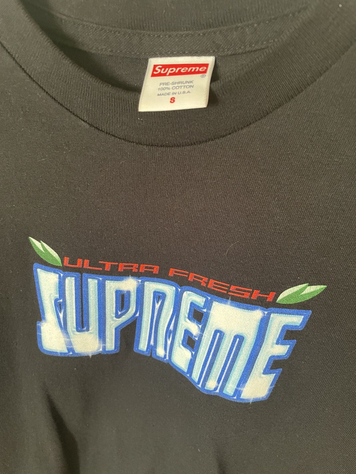 Supreme Supreme Ultra Fresh Tee Size US S / EU 44-46 / 1 - 2 Thumbnail