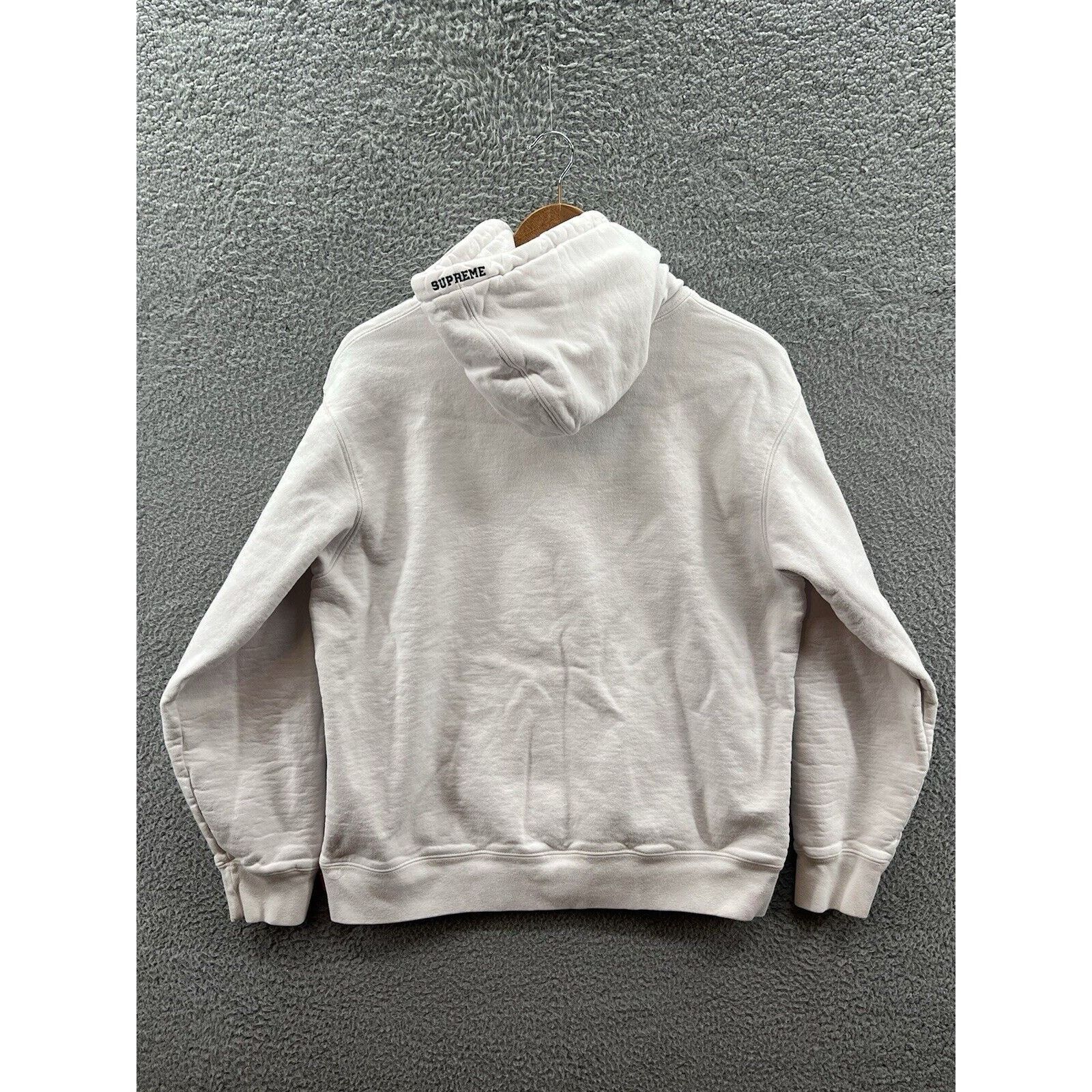 Supreme Supreme Franklin Hooded Sweatshirt White Sz: M Size US M / EU 48-50 / 2 - 2 Thumbnail