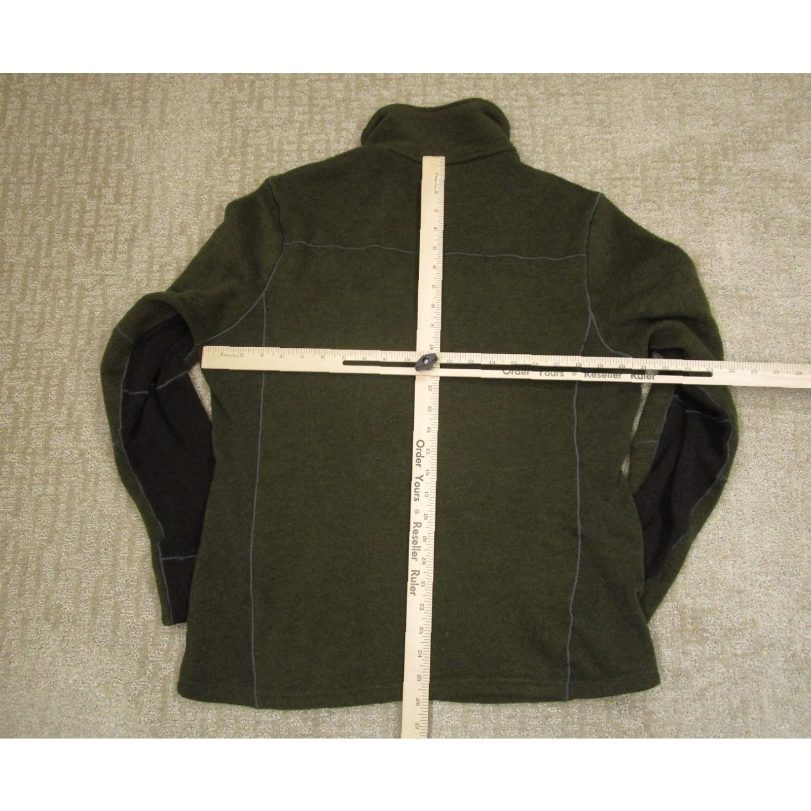 Vintage Kuhl Jacket Men Medium Green Full Zip Fleece Hiking Guide Trail Outdoor Pockets Size US M / EU 48-50 / 2 - 4 Thumbnail