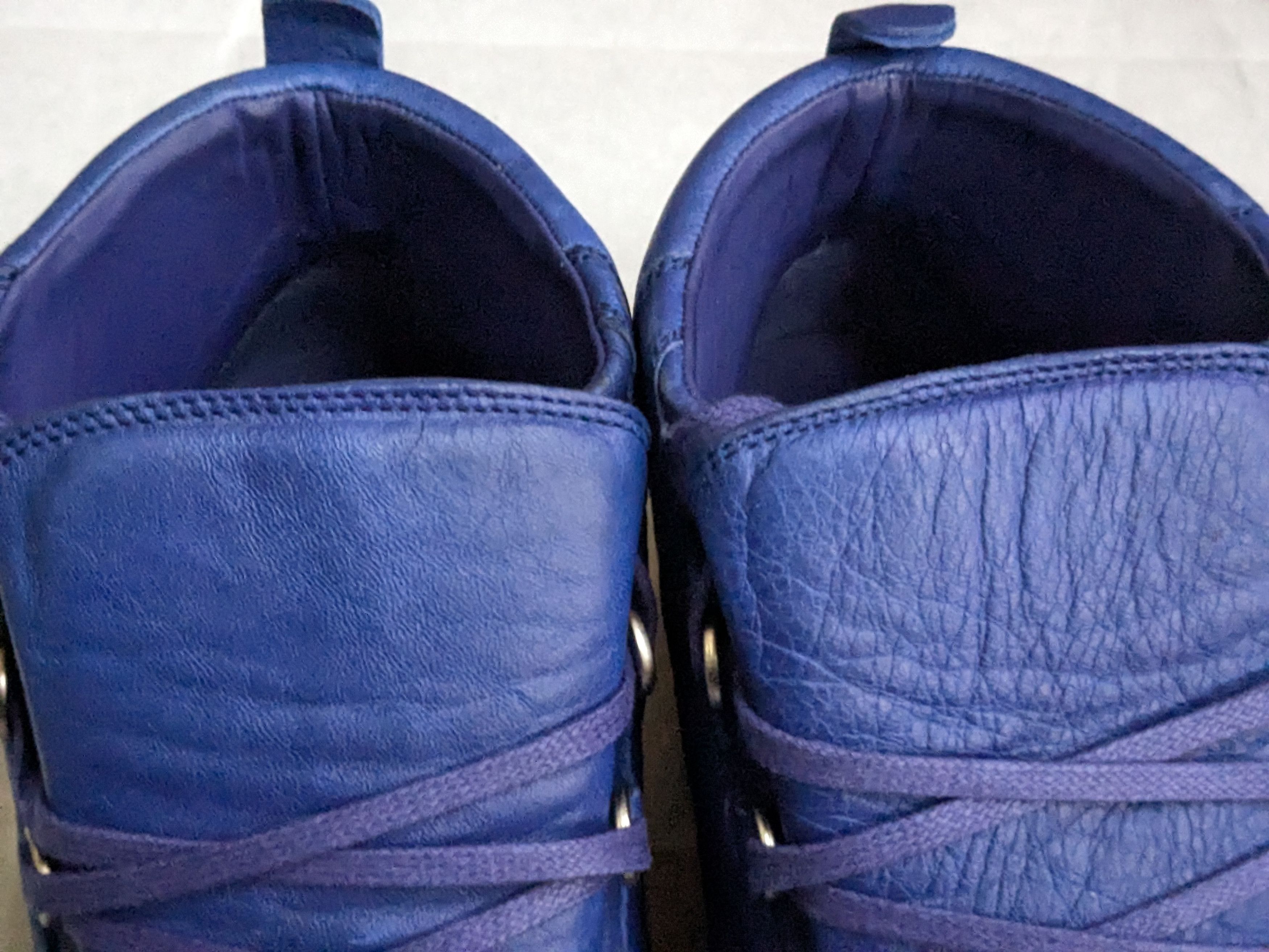Balenciaga Balenciaga Arena Blue 13 High Tops Leather Size US 13 / EU 46 - 3 Thumbnail