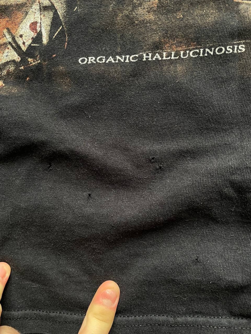 Band Tees Vintage Rare Decapitated Organic Hallucinosis 2006 black tee Size US XL / EU 56 / 4 - 6 Thumbnail