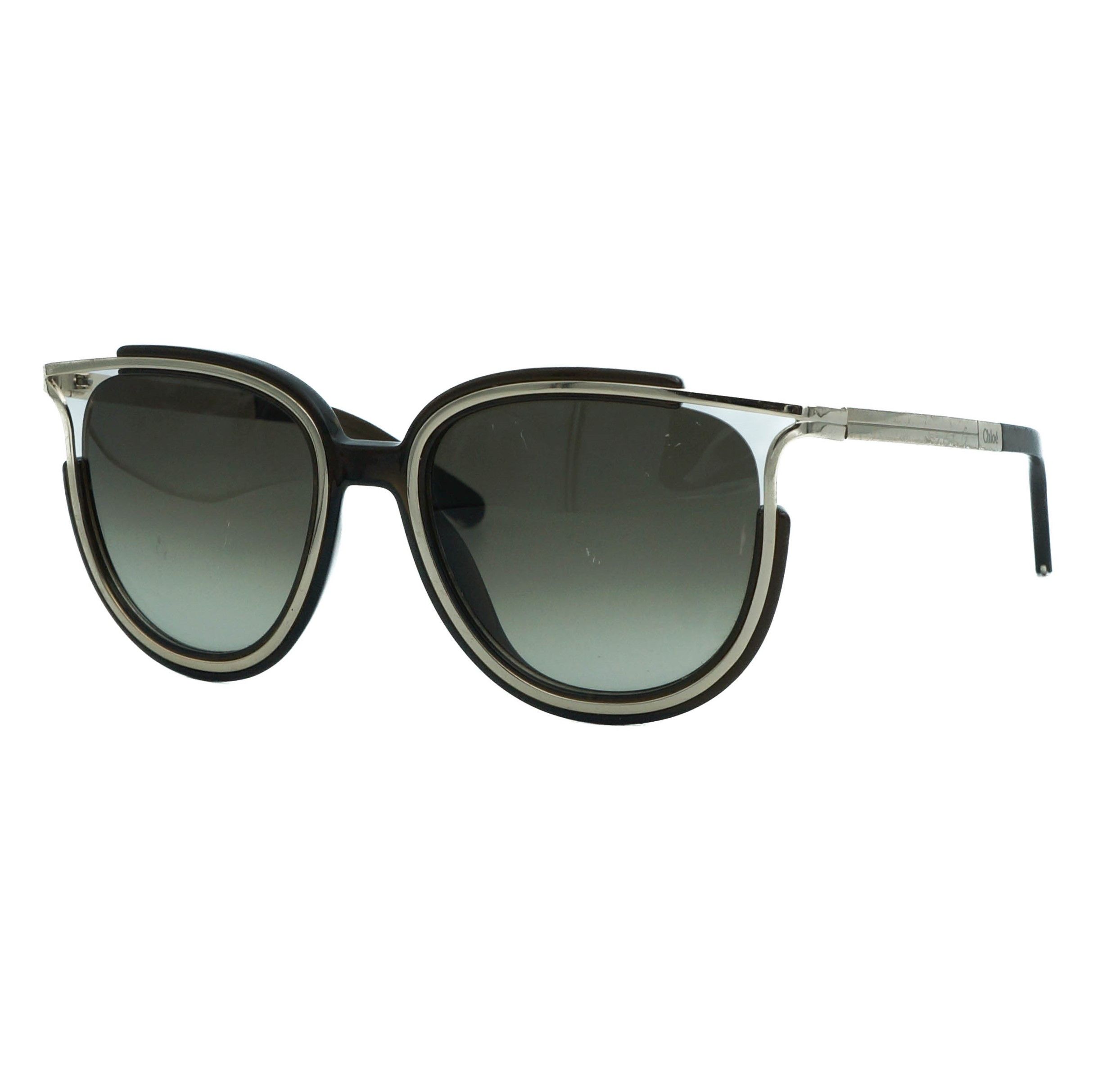 Chloe CHLOE CE688S Women Black Vintage Sunglasses Size ONE SIZE - 2 Thumbnail