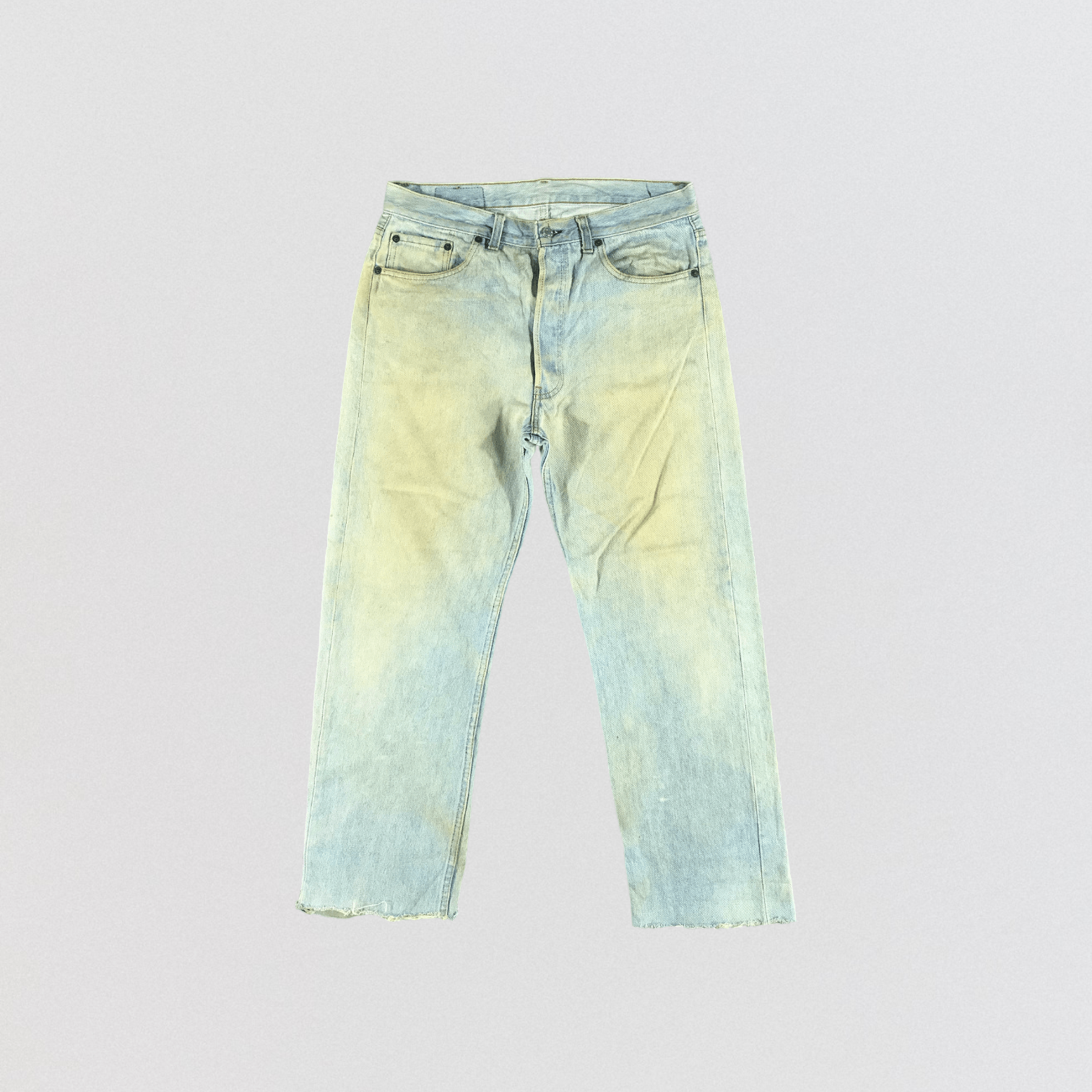 Levi's Vintage 90s Light Wash Levis 501 Jeans-JM3029 Size US 33 - 1 Thumbnail
