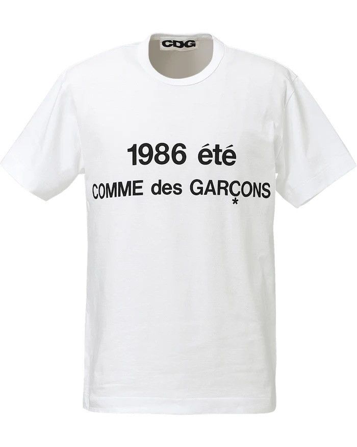 CDG by Comme des Garcons CDG T-SHIRT '1986 COMME des GARÇONS Tee size L Size US L / EU 52-54 / 3 - 2 Thumbnail