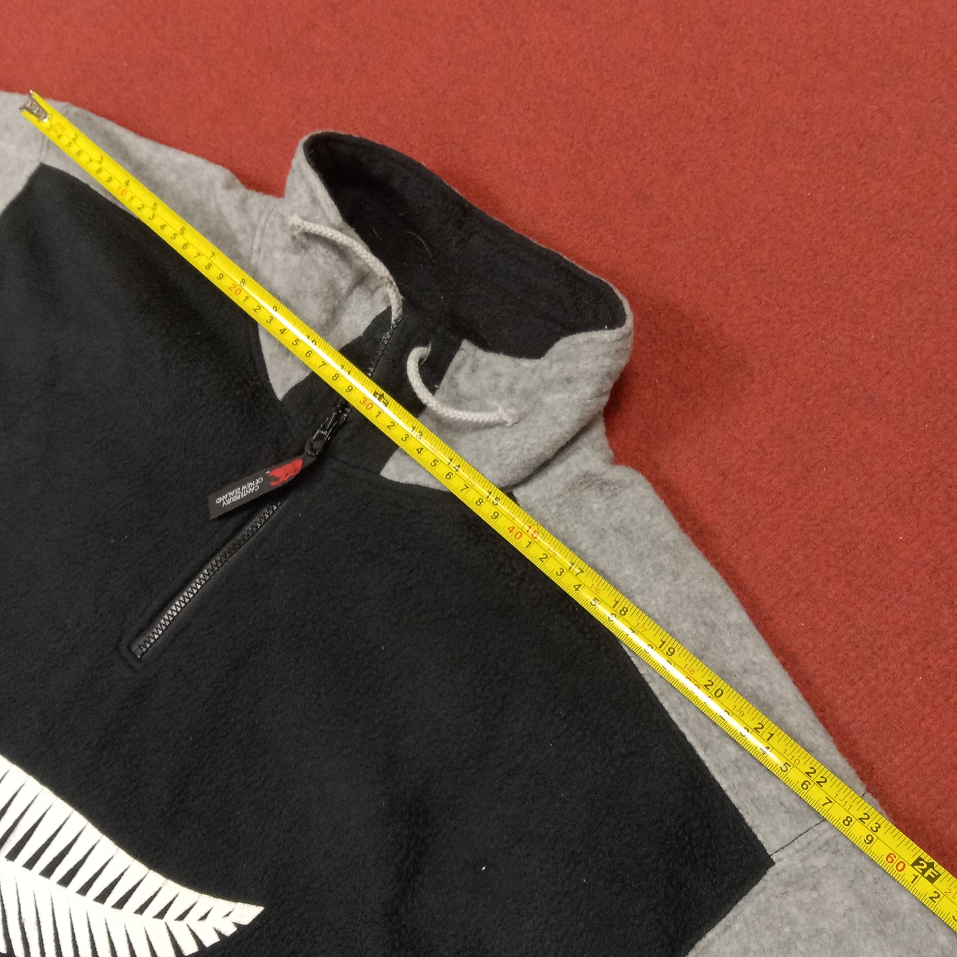 Canterbury of New Zealand × Vintage Canterbury New Zealand All Blacks Rugby Half Zipper Sweater Size US L / EU 52-54 / 3 - 14 Thumbnail