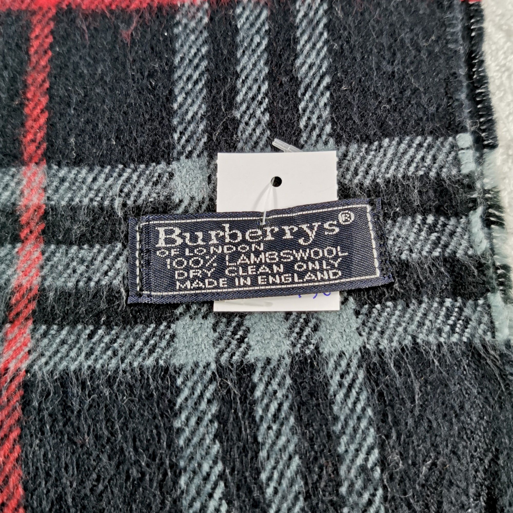 Burberry Vintage Burberry Scarf Tartan Muffler Winter Wool Scarves Size ONE SIZE - 3 Thumbnail