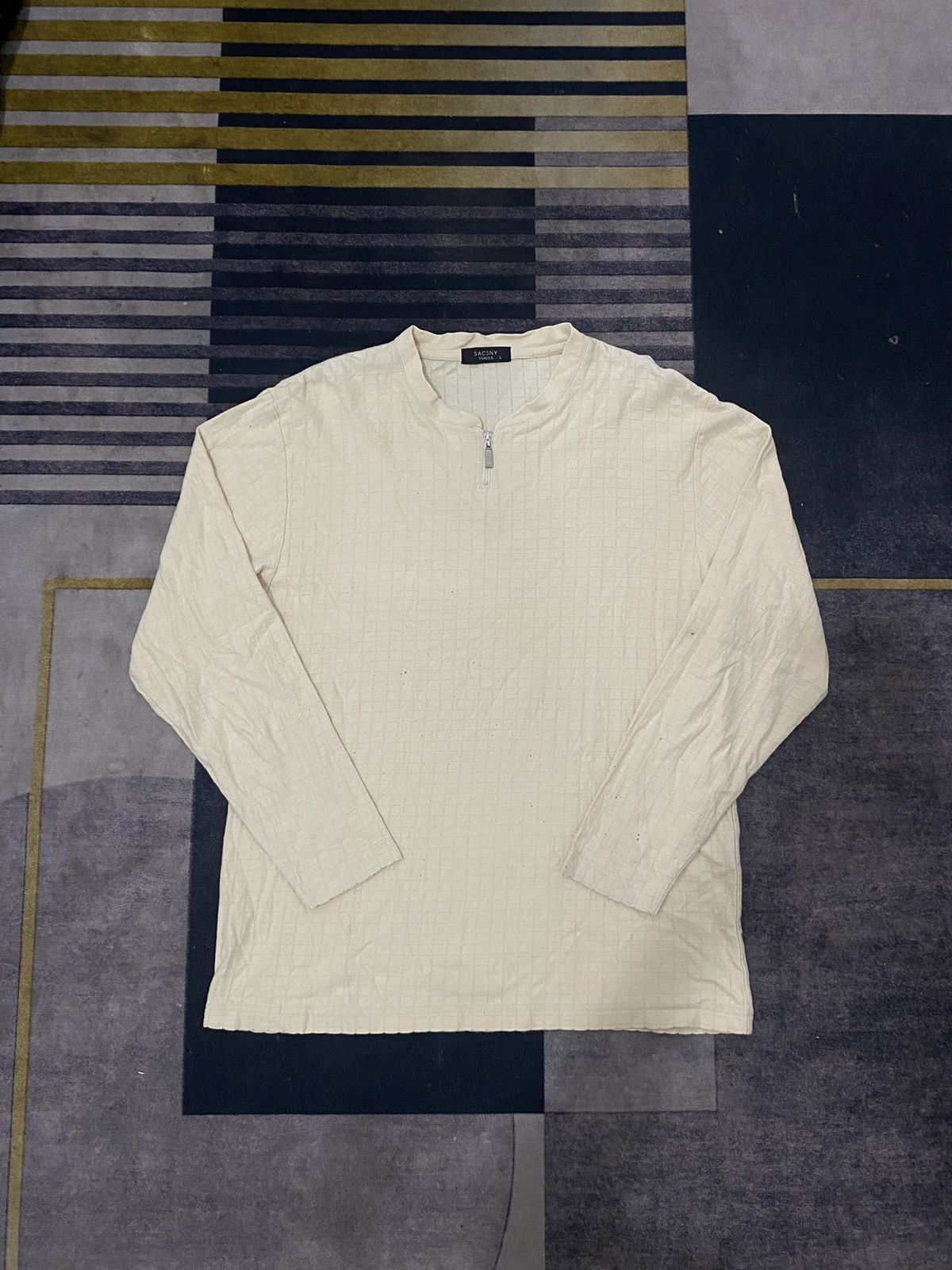 Yohji Yamamoto SACSNY Y'SACCS BY YOHJI YAMAMOTO TSHIRT Size US M / EU 48-50 / 2 - 1 Thumbnail