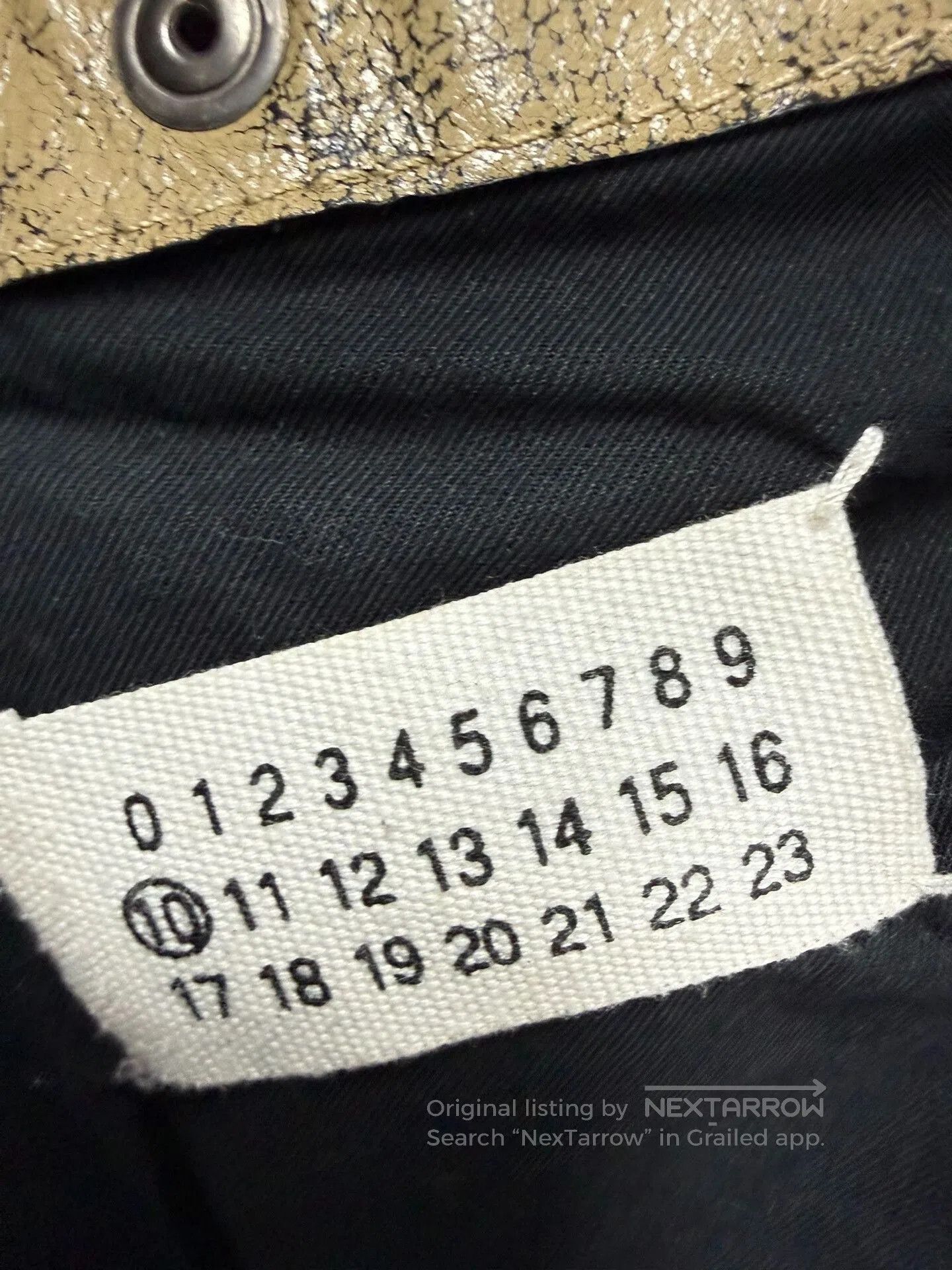 Maison Margiela Maison Margiela Leather Cracked Paint Jacket. Size US M / EU 48-50 / 2 - 5 Thumbnail
