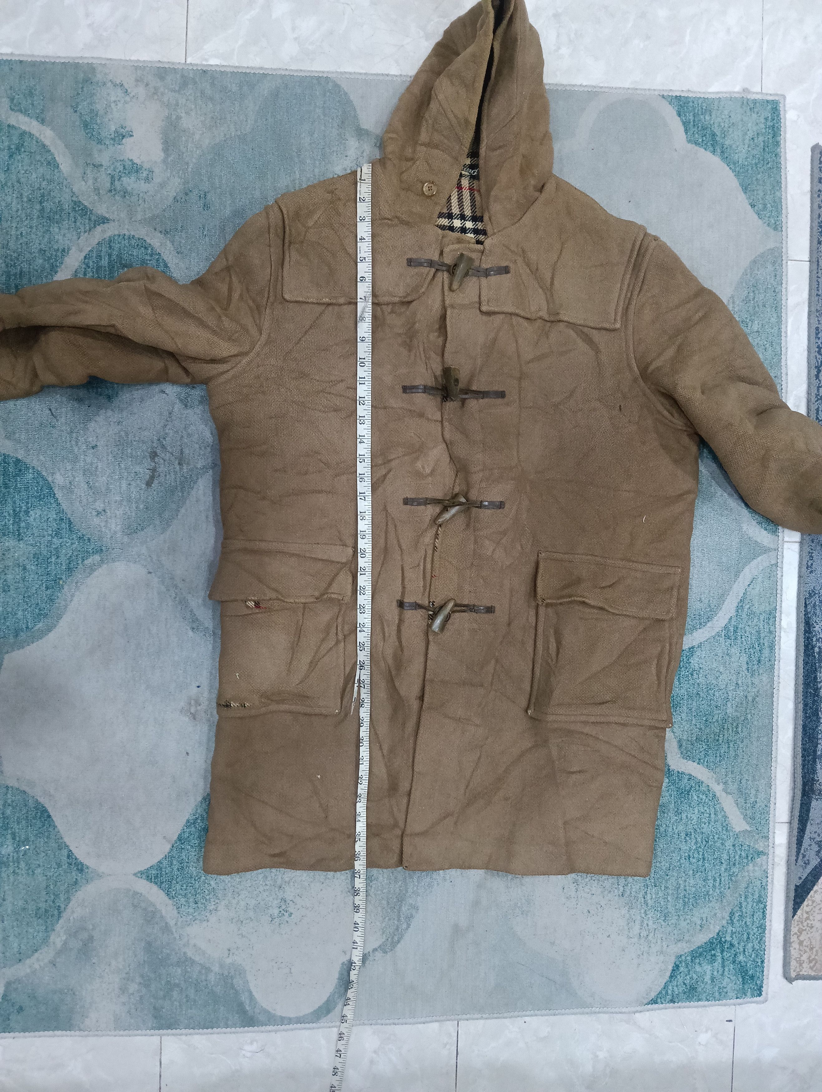 Burberry × Burberry Prorsum × Designer Vintage Burberry Duffle Coating Parka Jacket Size US XL / EU 56 / 4 - 21 Thumbnail
