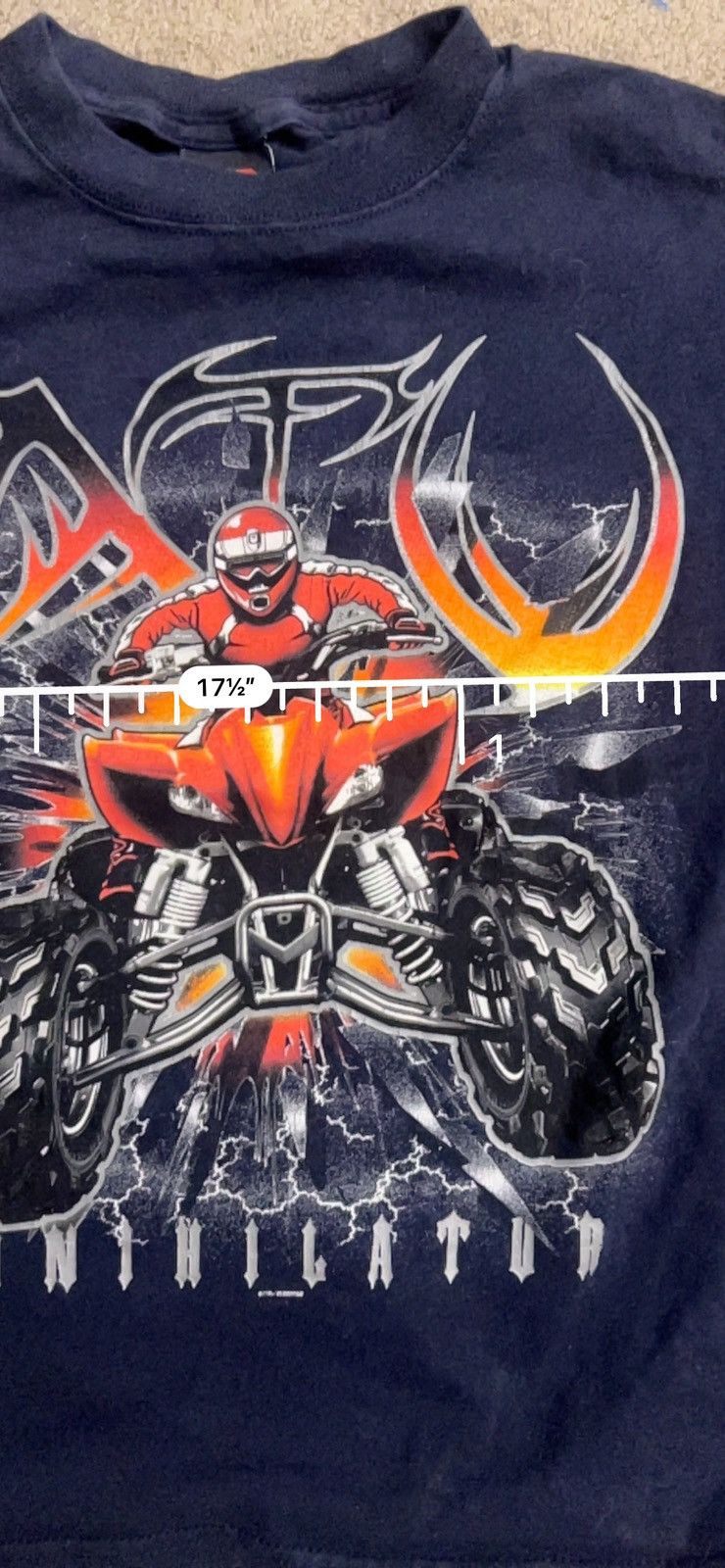 Vintage Sick Tribal Y2K AOP Atv boys tee Size US XS / EU 42 / 0 - 2 Thumbnail