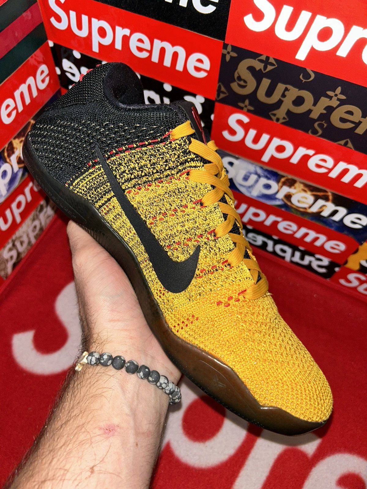 Nike Nike Kobe 11 Elite Low Bruce Lee 822675-706 size 8 Size US 8 / EU 41 - 7 Thumbnail