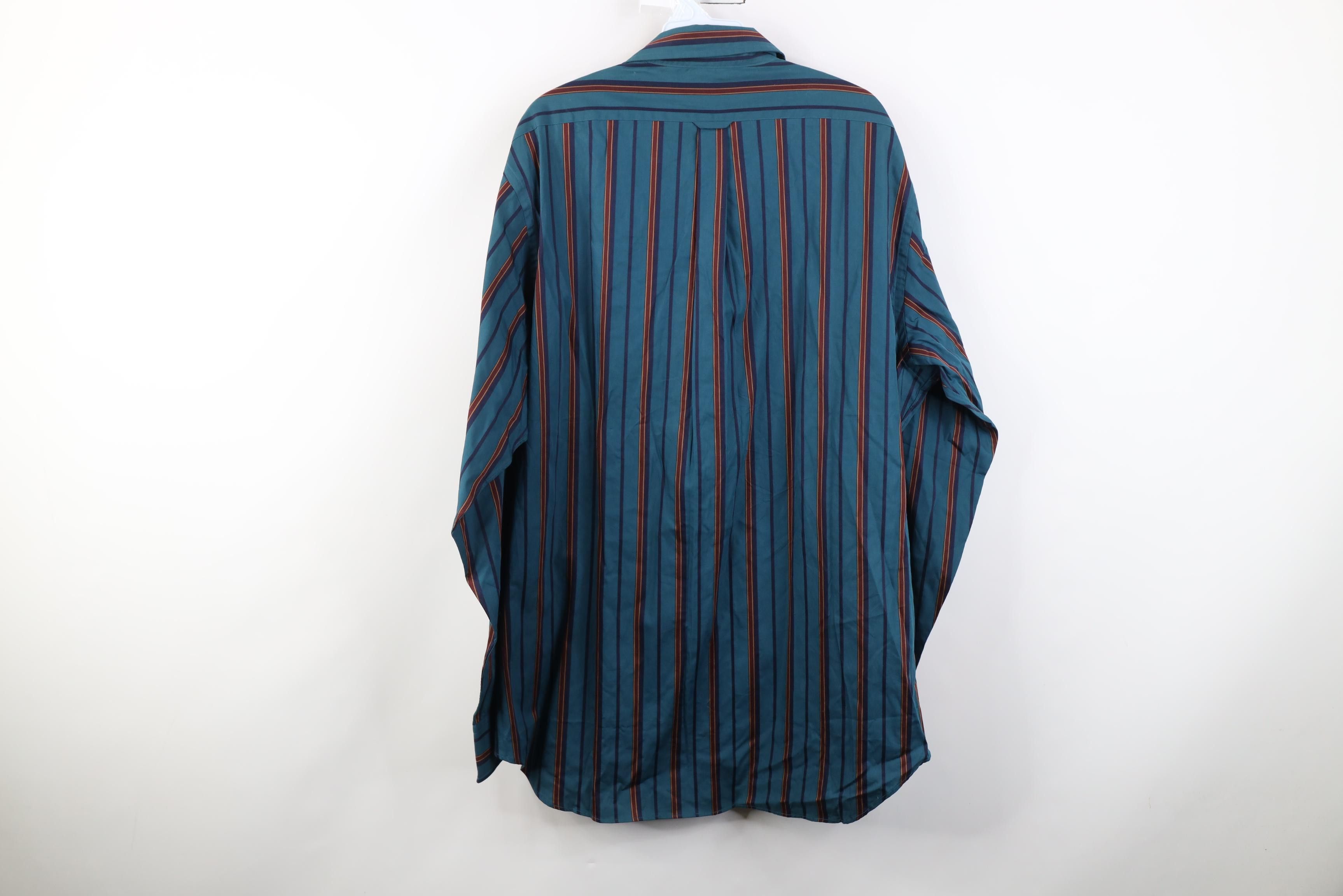 Vintage Deadstock Vintage 90s Streetwear Block Collared Button Shirt Size US XL / EU 56 / 4 - 7 Thumbnail