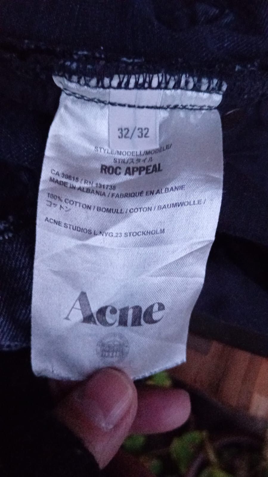 Acne Studios × Vintage Acne Studios Roc Appeal Jeans Vintage Denim sz 32x32 Size US 32 / EU 48 - 10 Thumbnail