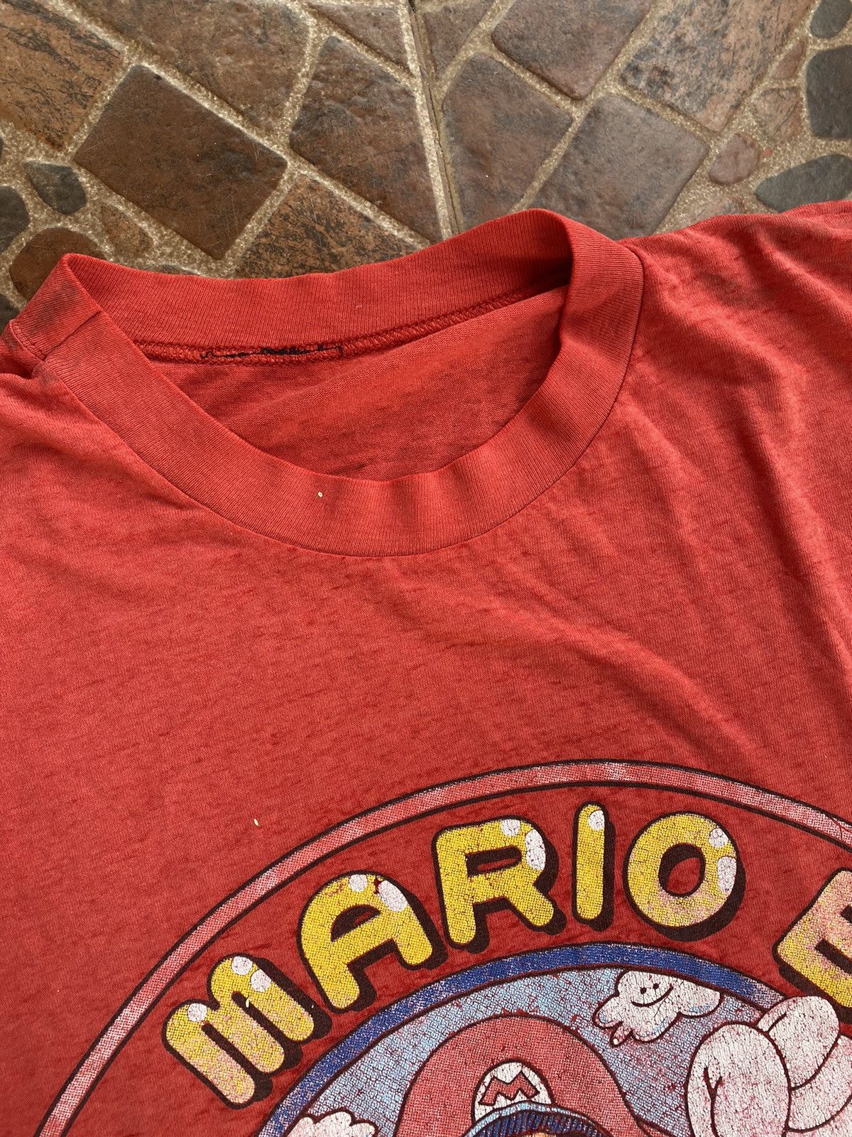 Nintendo × Vintage Vintage 1988 Super Mario T Shirts Size US XL / EU 56 / 4 - 3 Thumbnail
