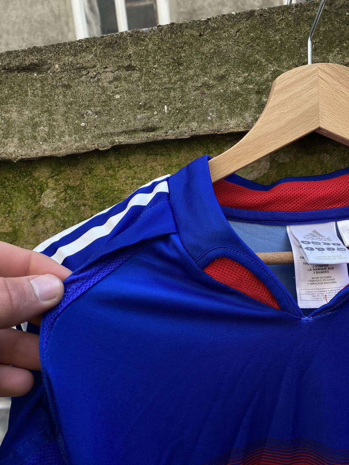 Adidas × Vintage Adidas France Soccer Jersey Size US S / EU 44-46 / 1 - 7 Thumbnail