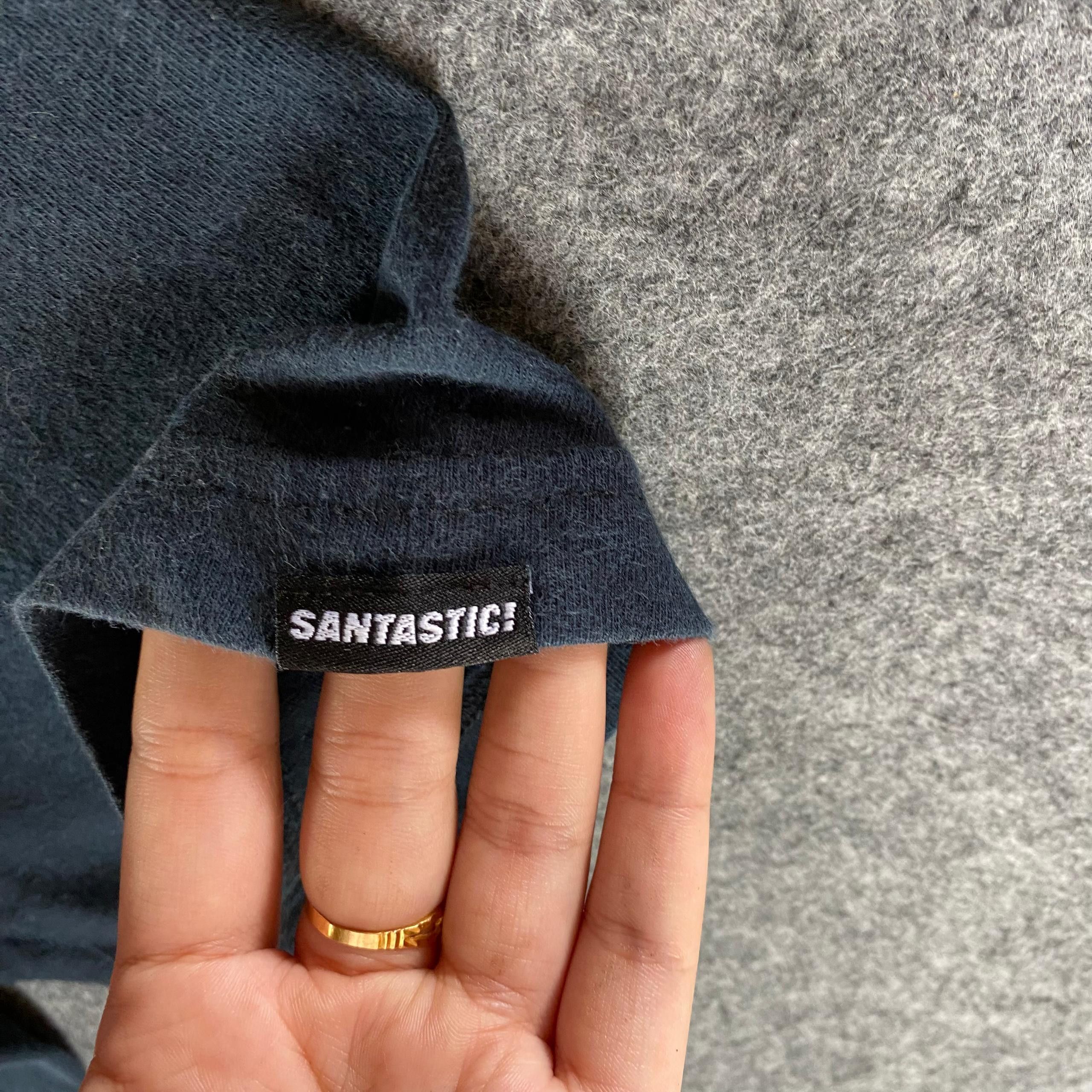 Japanese Brand Vintage Santatic Saru Streetwear Tshirt Size US L / EU 52-54 / 3 - 10 Thumbnail