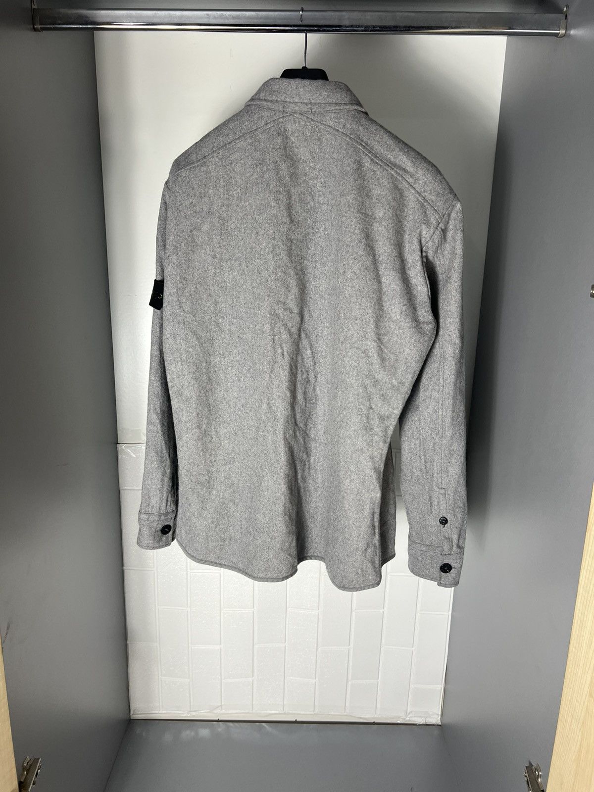 Stone Island × Vintage VERY RARE STONE ISLAND OVER-SHIRT RETRO ITALIAN DESIGNER 90s Size US XXL / EU 58 / 5 - 12 Thumbnail