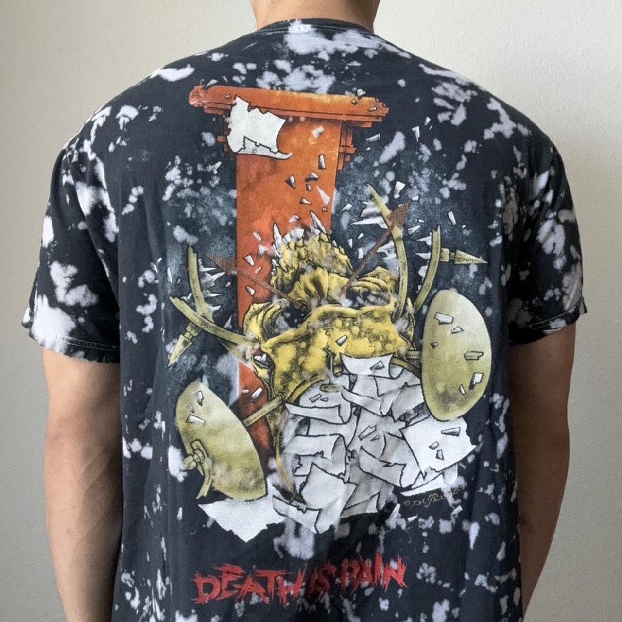 Band Tees × Metallica Metallica "Death is Pain" 2000s Band Graphic Black Tee Shirt Size US L / EU 52-54 / 3 - 1 Thumbnail