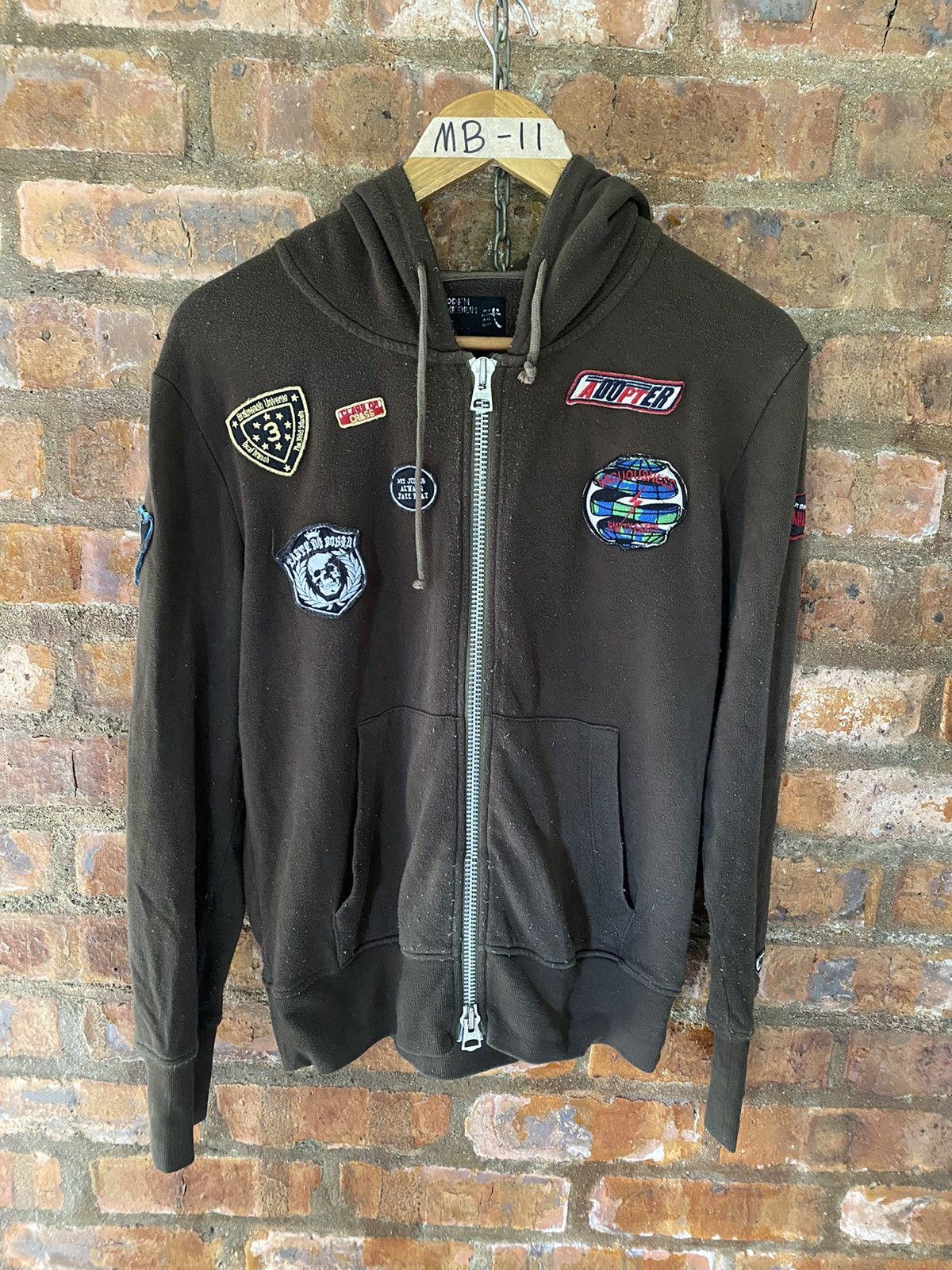 PPFM 2000s PPFM patch Mechanic punk hoodie Size US M / EU 48-50 / 2 - 2 Thumbnail