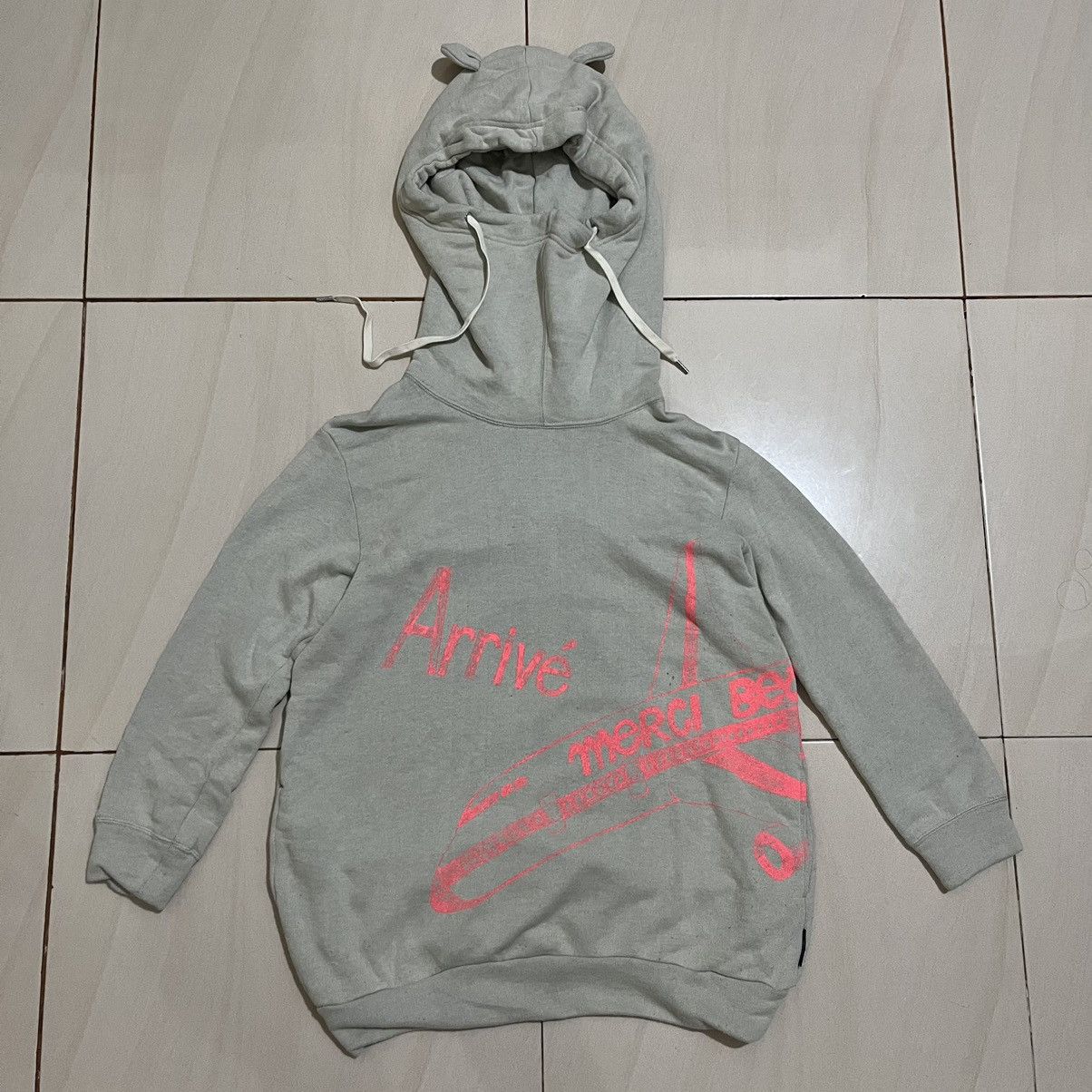 Issey Miyake × Japanese Brand × mercibeaucoup Mercibeaucoup X Issey Miyake Hoodie arrive anime inspired Size M / US 6-8 / IT 42-44 - 1 Thumbnail