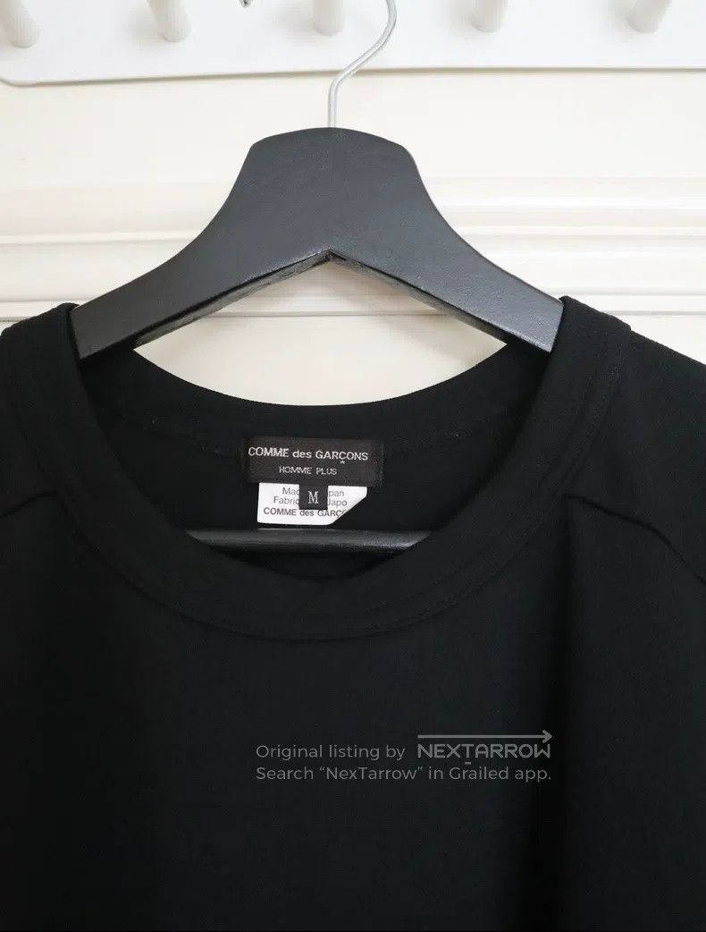 Comme des Garcons Comme Des Garcons Black Deconstructed Asymmetric Long Slee Size US M / EU 48-50 / 2 - 7 Thumbnail