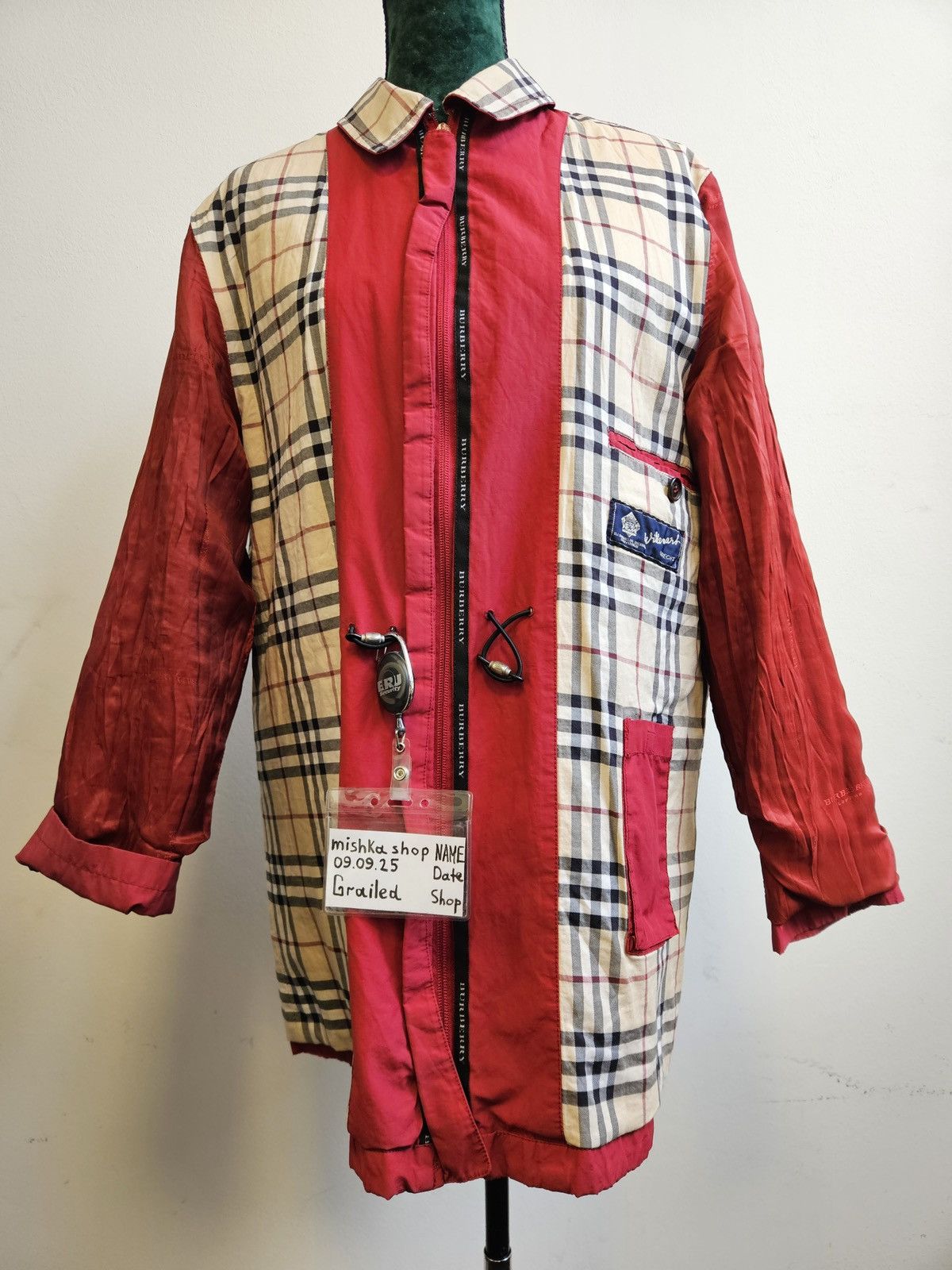 Burberry Burberry trench coat jacket vintage Size US L / EU 52-54 / 3 - 3 Thumbnail