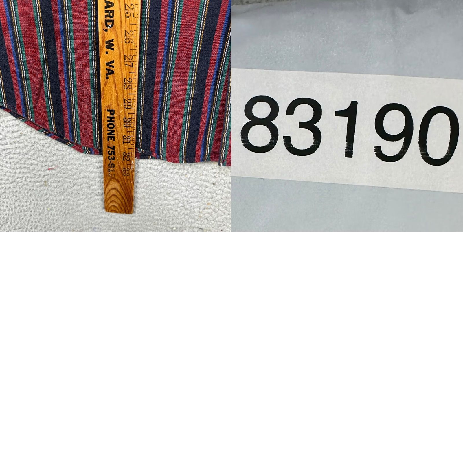 Ralph Lauren Ralph Lauren Shirt Button Down Men 2XL Red Blue Vertical Stripe Long Sleeve Pony Size US XXL / EU 58 / 5 - 8 Thumbnail