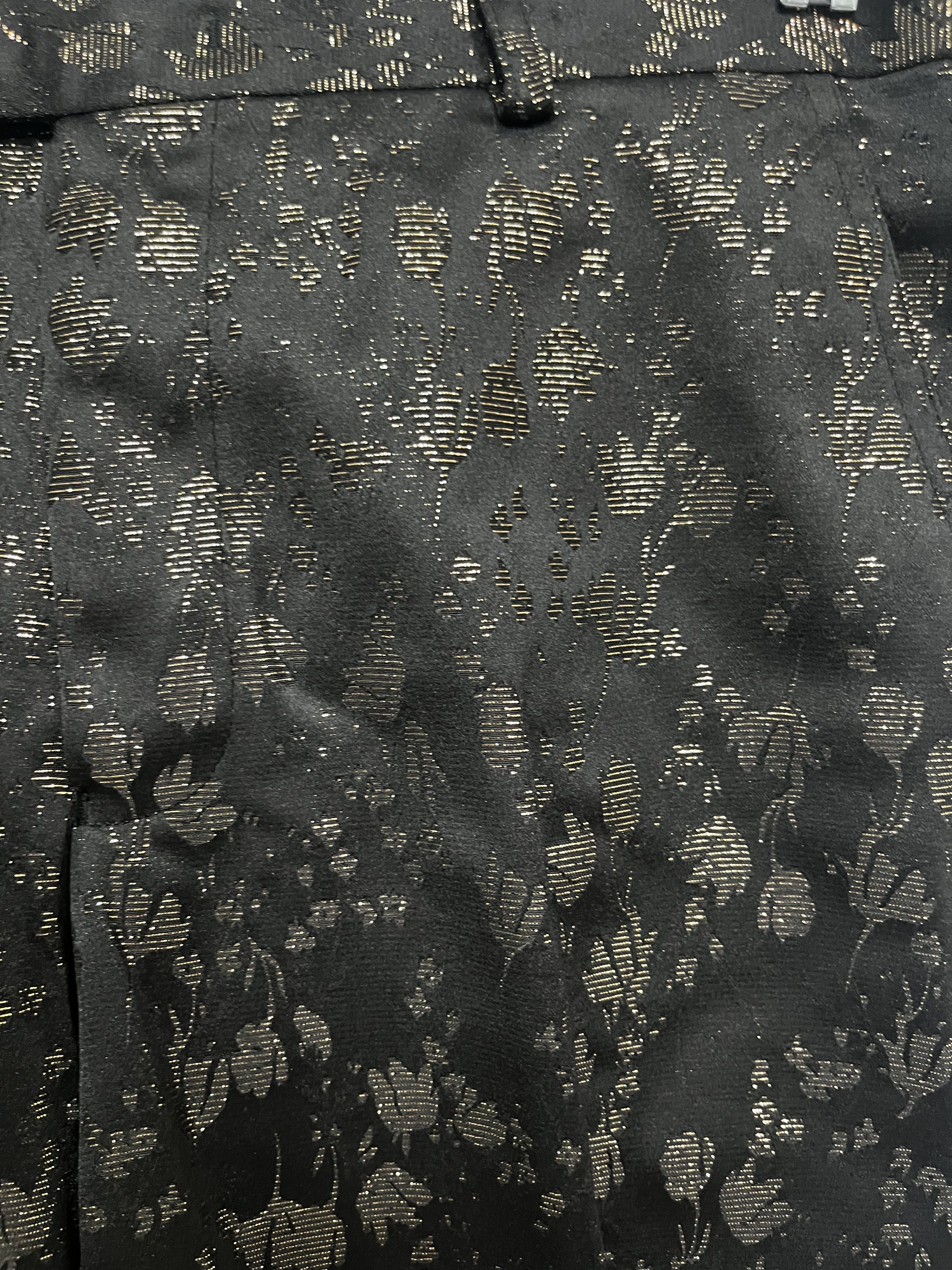 I.N.C International Concepts "Gold and Shine" Dress Pants (30) Size US 30 / EU 46 - 2 Thumbnail