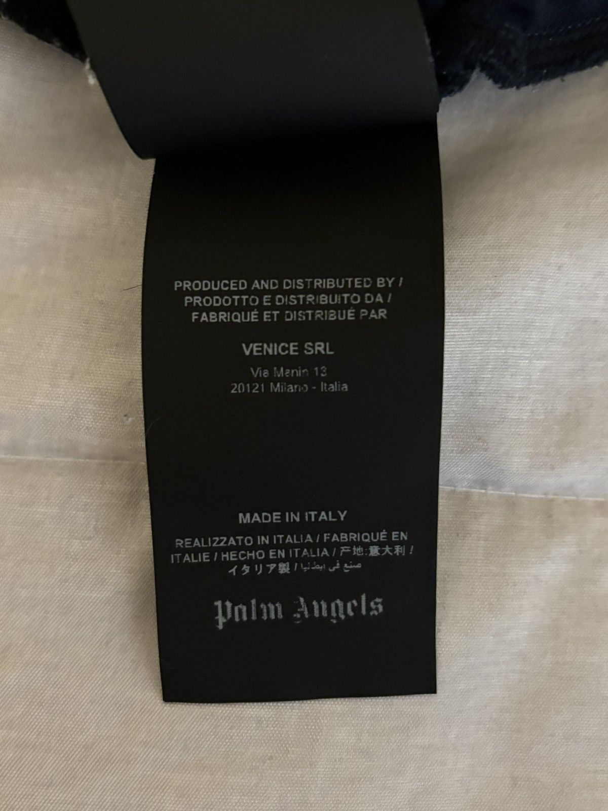 Palm Angels Palm Angels Navy Striped Joggers Size US 30 / EU 46 - 11 Thumbnail