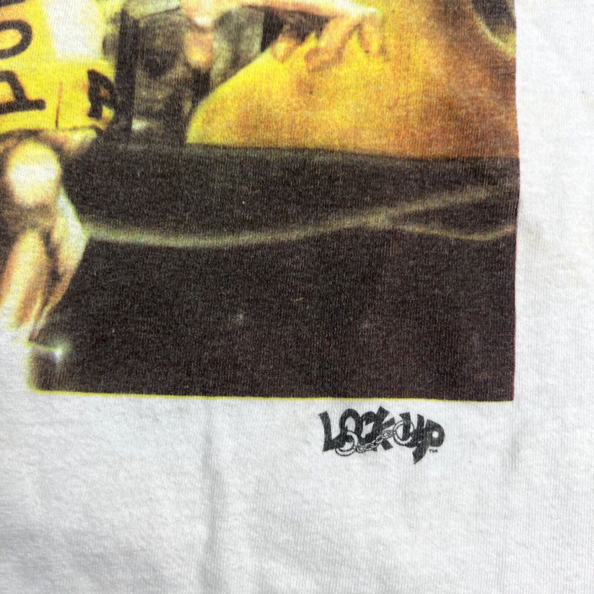 Other vintage Freaknic 1997 Rap tee Concert tee Lock Up Police Line Very rare Size Xl Size US XL / EU 56 / 4 - 6 Thumbnail