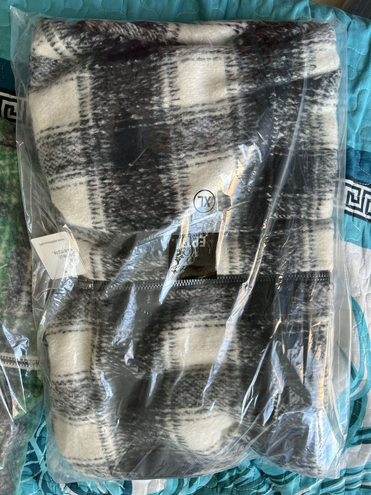 EPTM. EPTM Mohair Flannel Jacket XL Black Size US XL / EU 56 / 4 - 4 Thumbnail