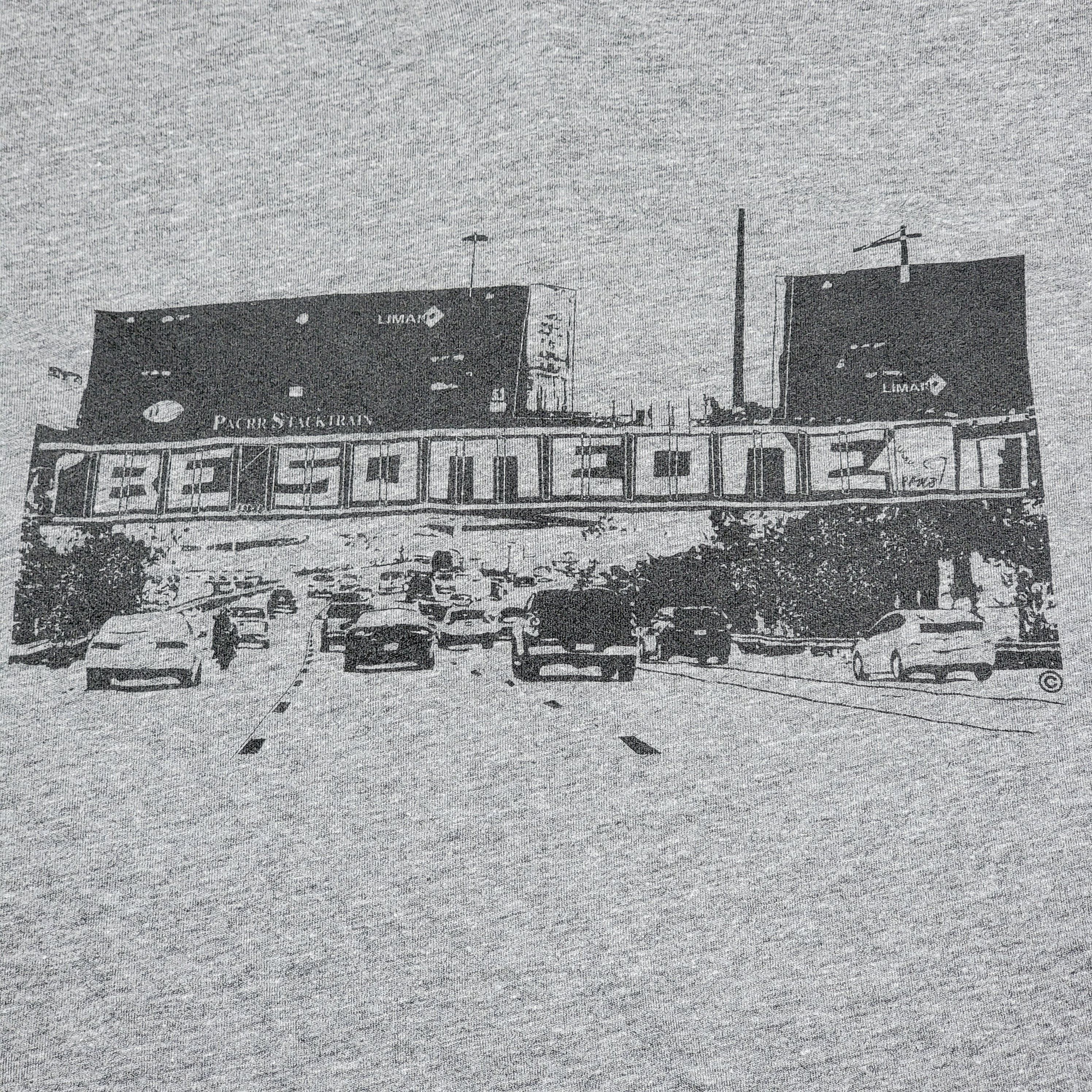 Next Level Apparel LS Hoodie Tee Houston's "Be Someone" Bridge- Size Medium Size US M / EU 48-50 / 2 - 2 Thumbnail