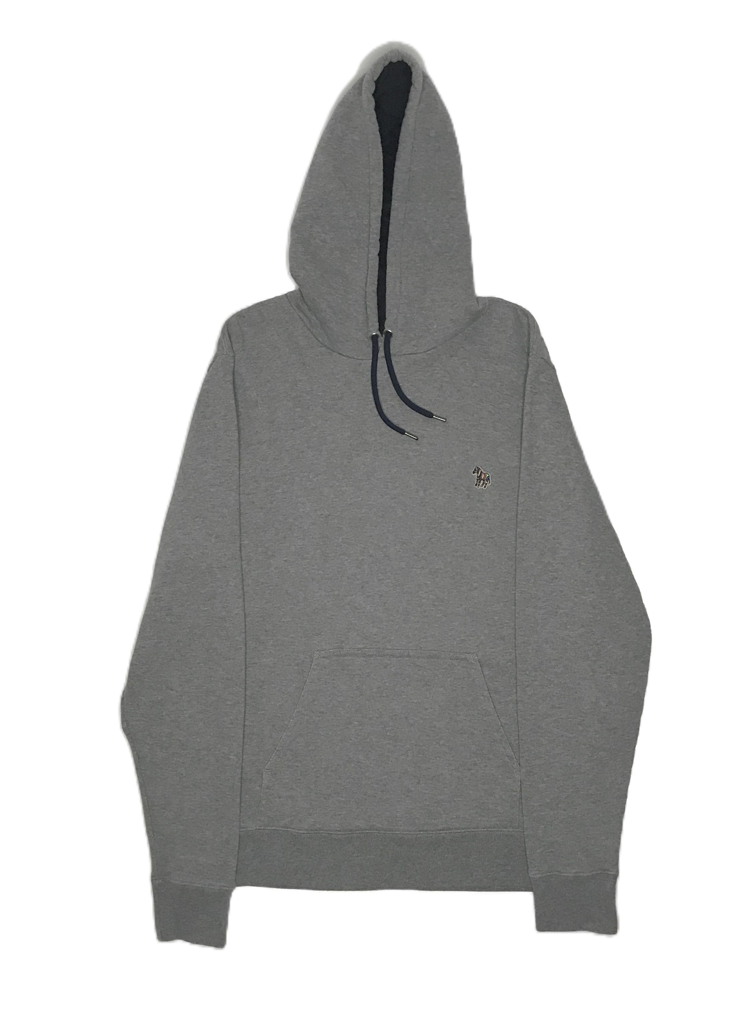 Paul Smith Paul Smith Mens Hoodie Pullover Logo Sz XL Gray Size US XL / EU 56 / 4 - 2 Thumbnail
