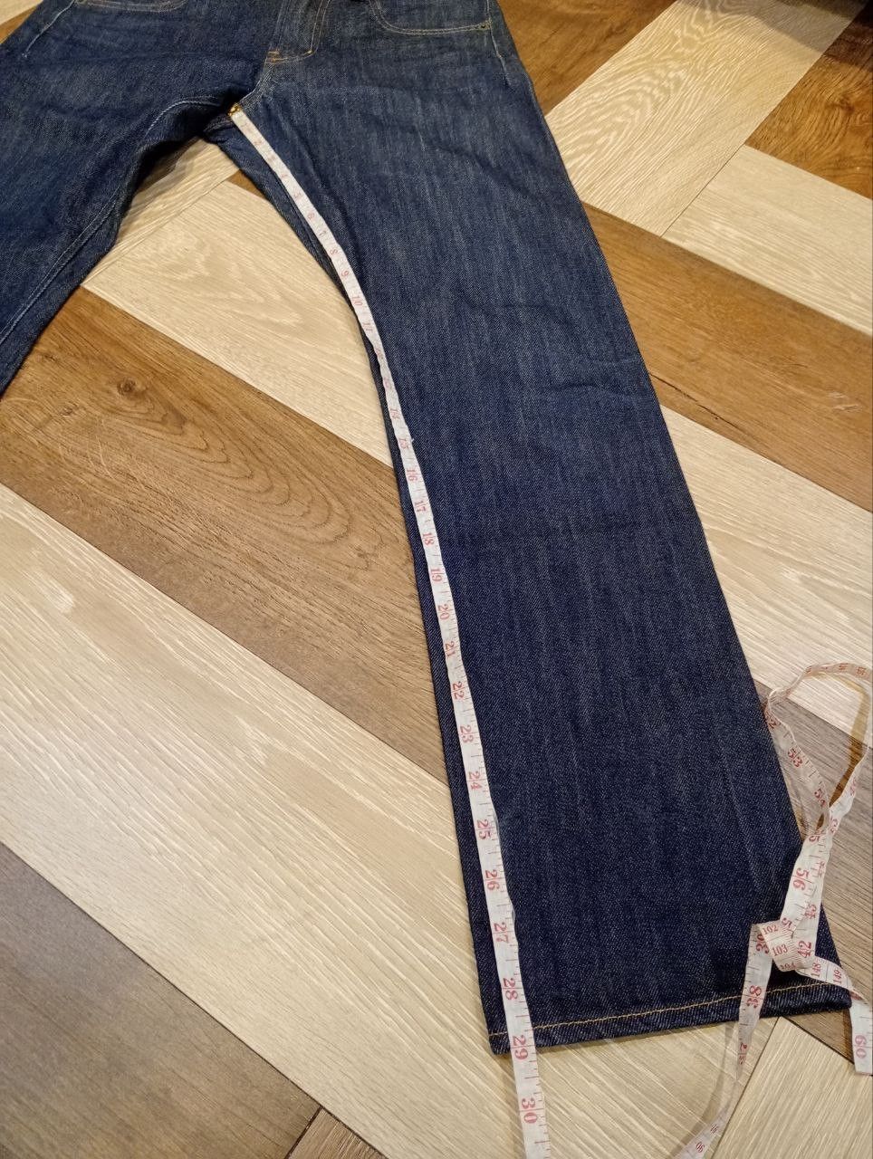 YAECA YAECA JAPAN 7-13W EXCLUSIVE FABRIC INDIGO DENIM PANTS Size US 29 - 14 Thumbnail