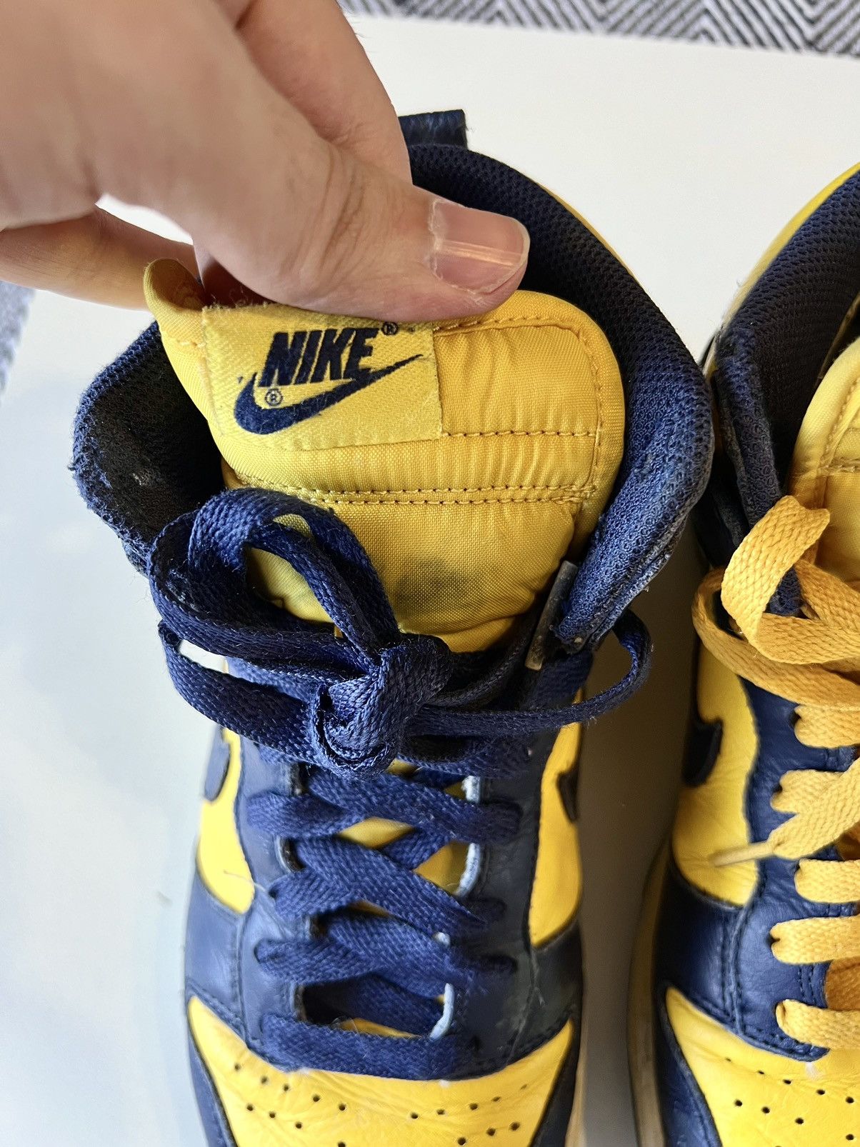 Nike Nike Dunk High Michigan Size US 7 / EU 40 - 6 Thumbnail
