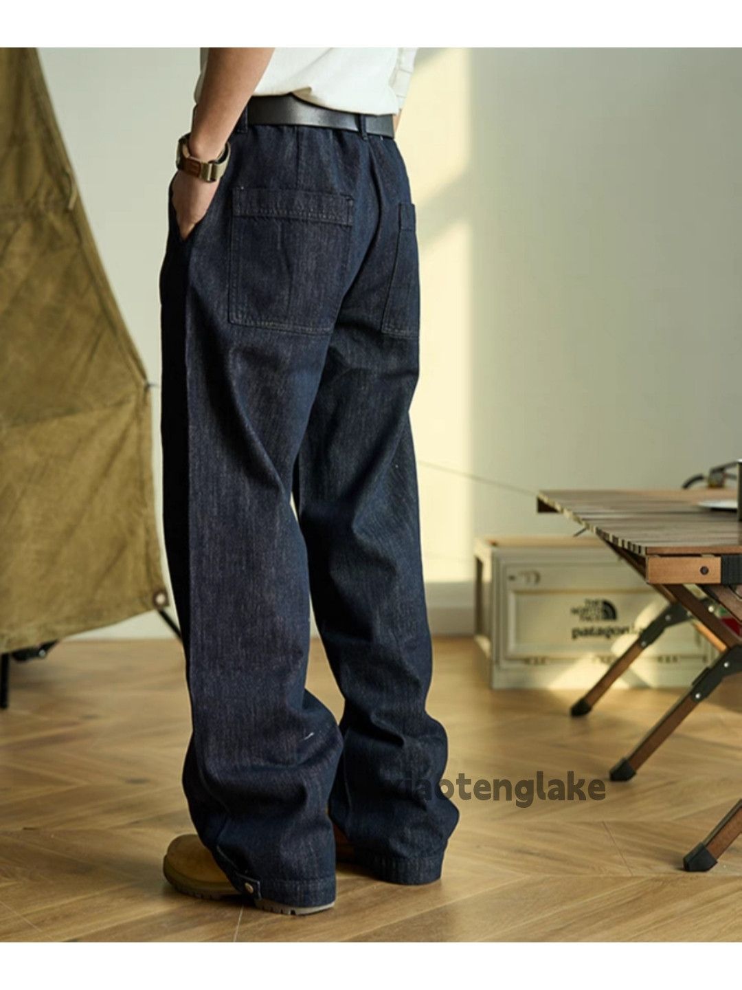 Designer × Vintage retro loose baggy dance yuppie biker rocker pants Size US 36 / EU 52 - 6 Thumbnail