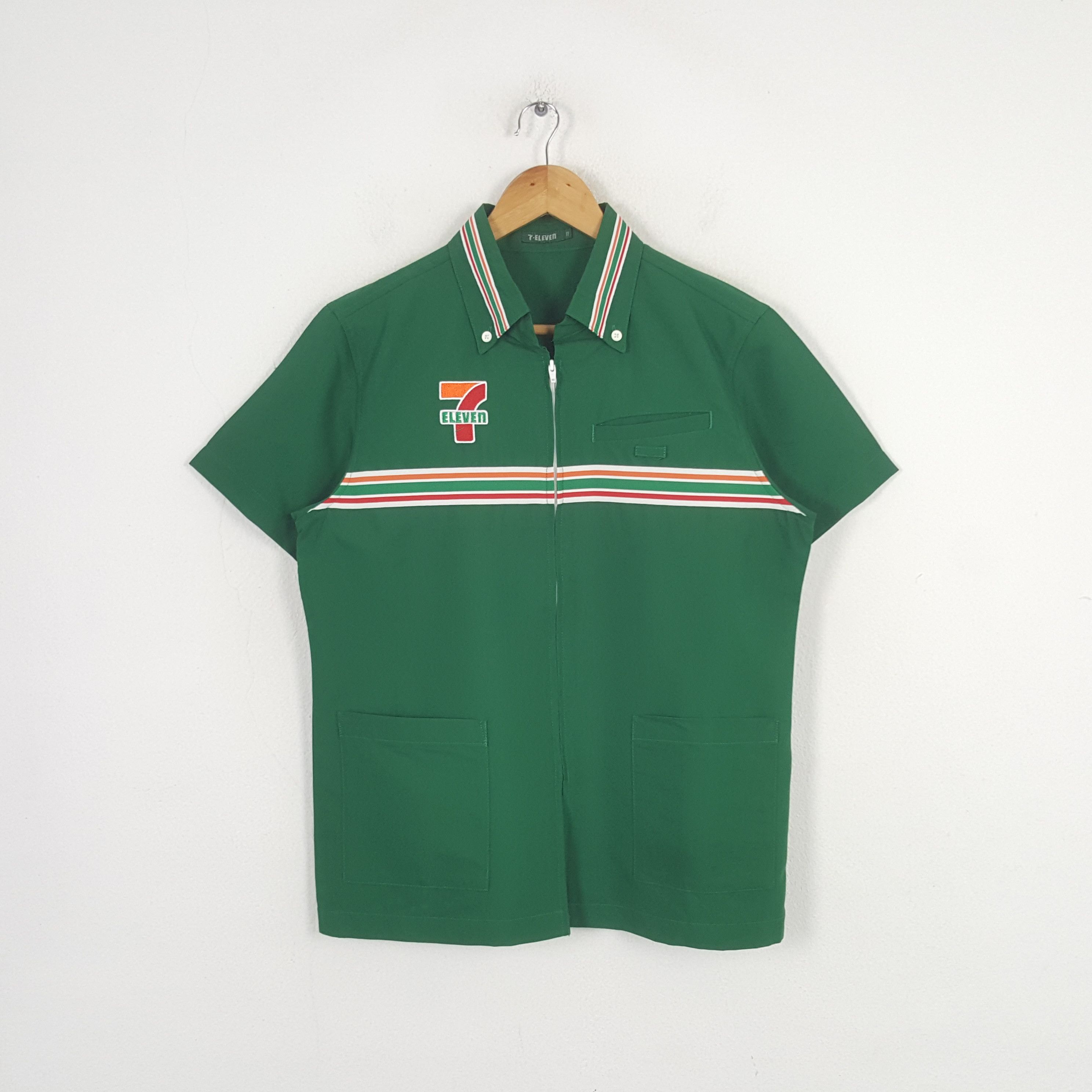Japanese Brand × Vintage Vintage 7 Eleven Japanese Brand Staff Jacket C276N77 Size US S / EU 44-46 / 1 - 3 Thumbnail