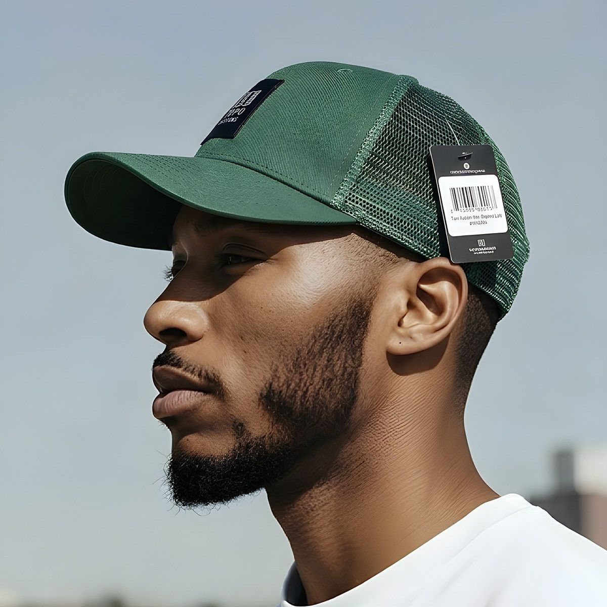 Topo Designs Topo Designs Mens Twill Green Trucker Hat Sz OS Size ONE SIZE - 2 Thumbnail