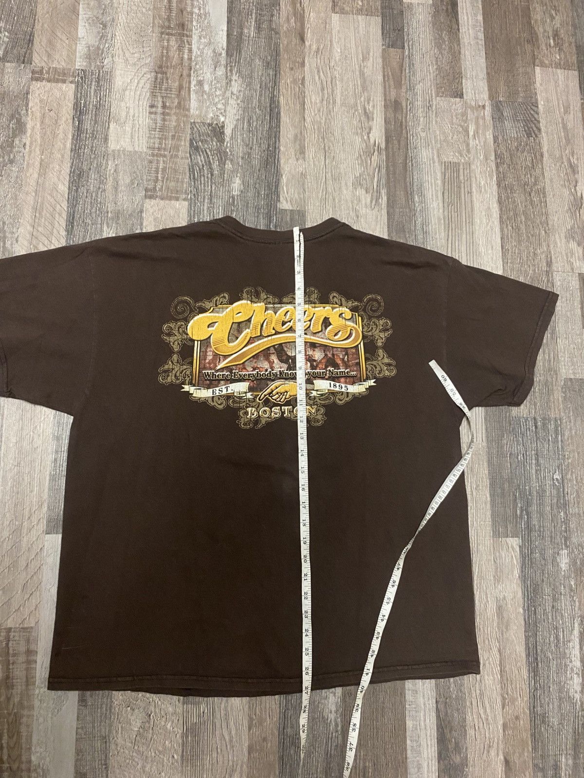 Vintage Vintage Cheers Boston 90’s Tee T Shirt Y2K Size US XL / EU 56 / 4 - 6 Thumbnail