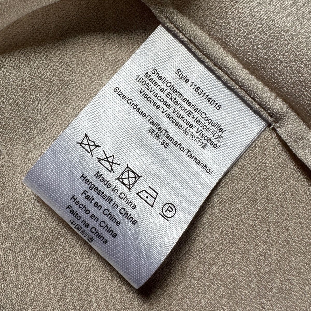 Other Day Birger et Mikkelsen Day Rose Blouse with Ruffle Sleeves Size M / US 6-8 / IT 42-44 - 6 Thumbnail