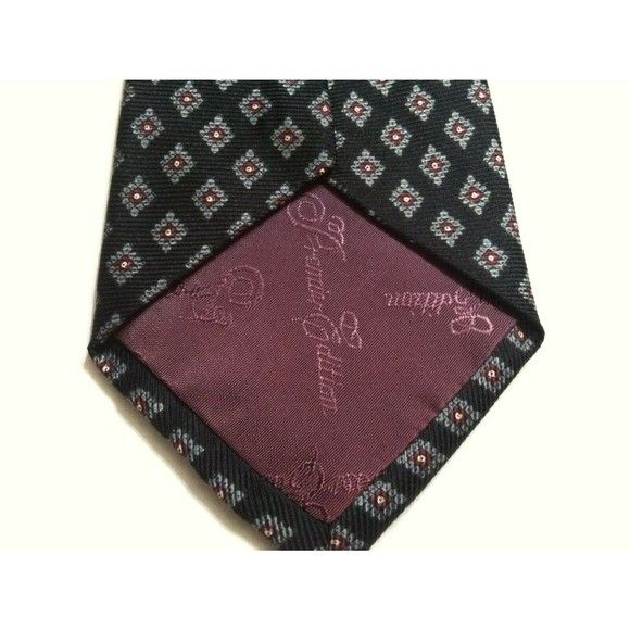 Other KUPPENHEIMER MENS NAVY 100%SILK TIE WIDTH: 3 5/8" Size ONE SIZE - 3 Thumbnail