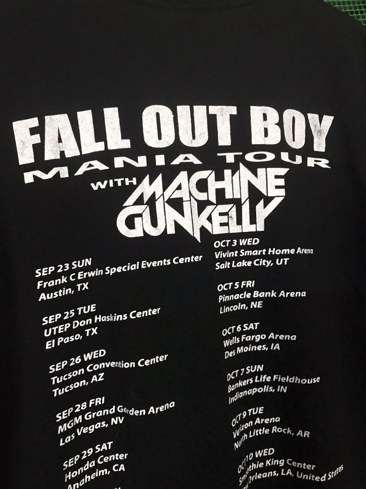 Band Tees Fall Out Boy Mania Tour Crewneck Tee Size US M / EU 48-50 / 2 - 4 Thumbnail