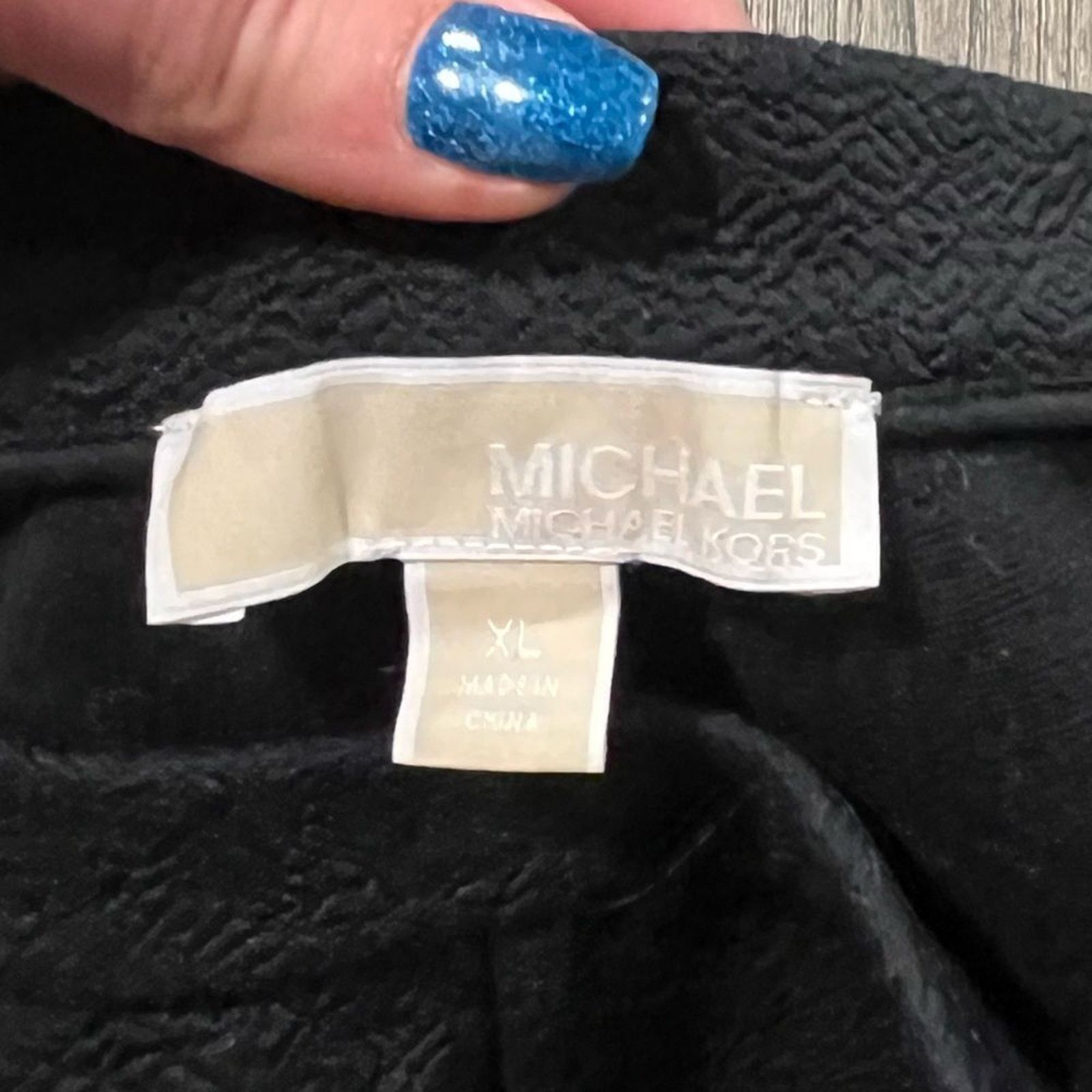Vintage MICHAEL Michael Kors Trouser Ankle Pants Flat Front Work XL Size 31" - 5 Thumbnail