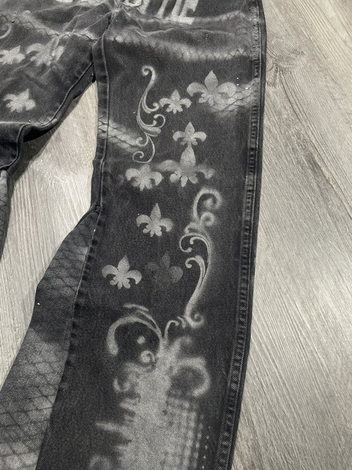 Other X3RLY Custom “HardStyle” Flared Jeans Size US 32 / EU 48 - 3 Thumbnail