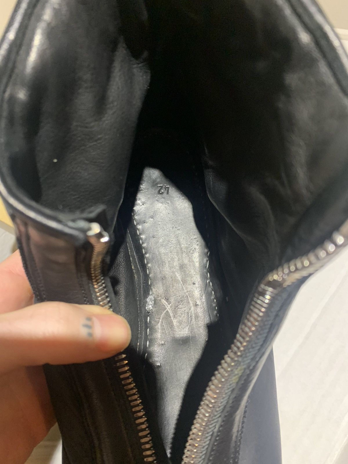 Guidi kangaroo black full grain Size US 9 / EU 42 - 10 Thumbnail